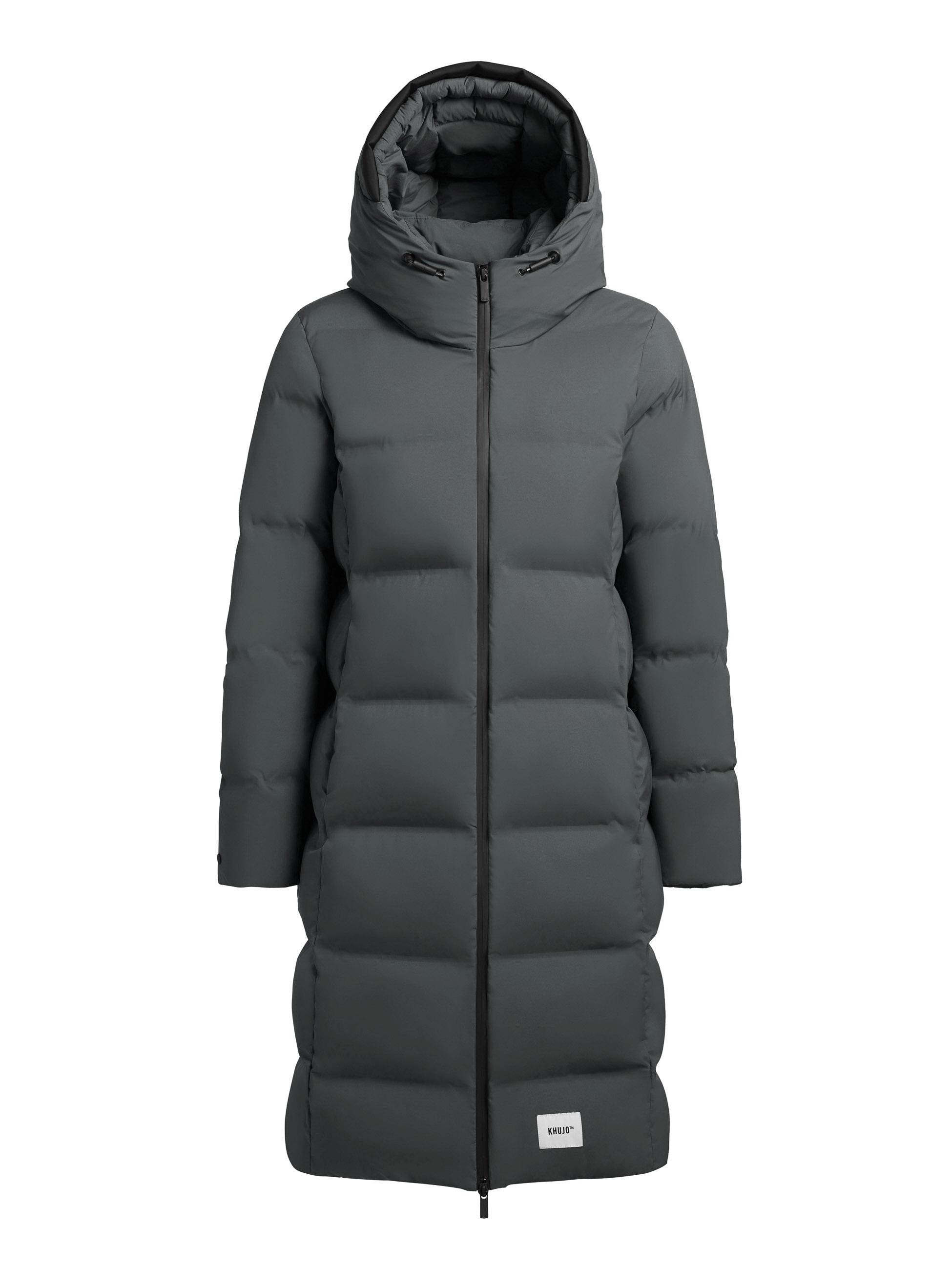 khujo Steppmantel »Finnie3« Warmer Damen Wintermantel mit großer Kapuze