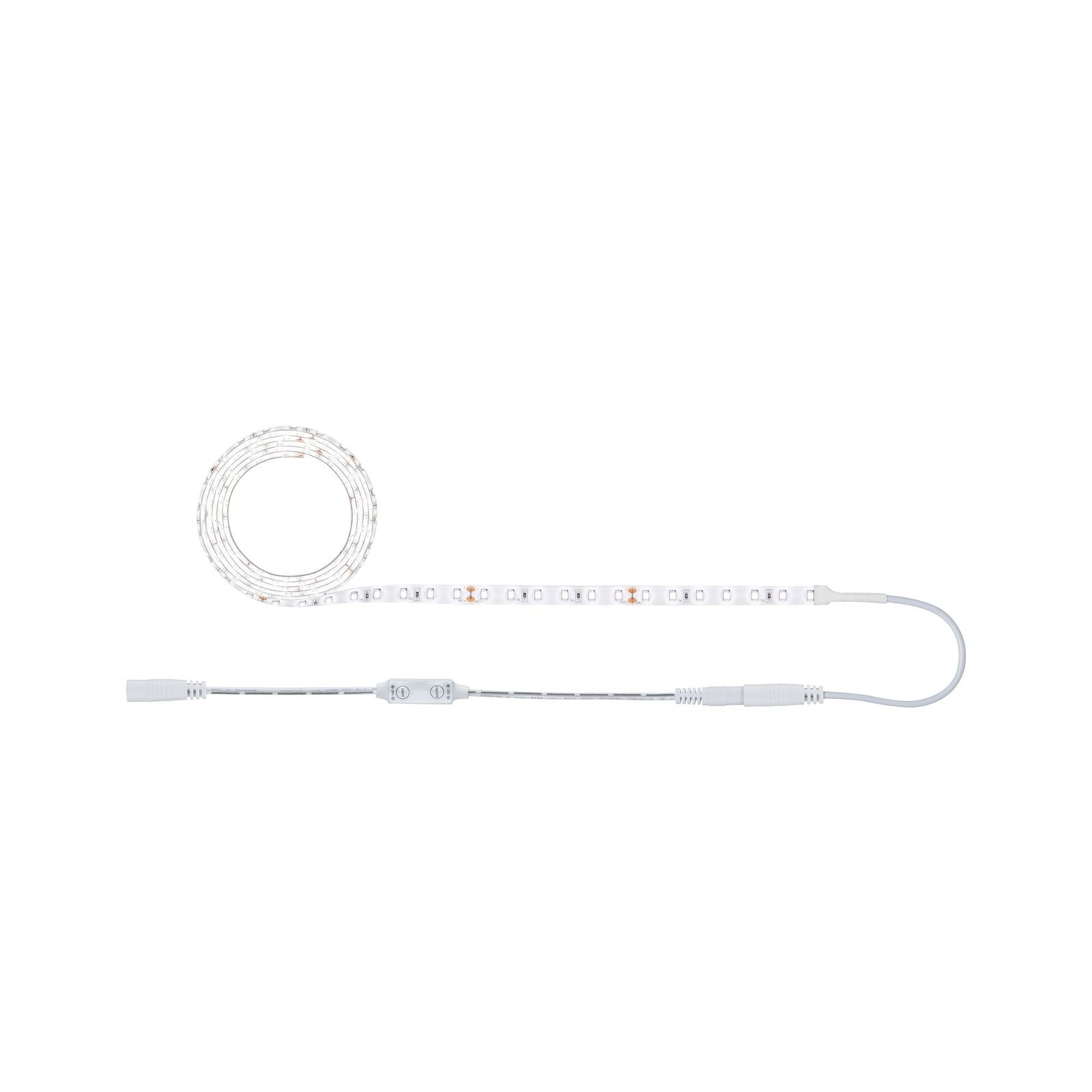 Paulmann LED-Streifen »SimpLED Power Set 1,5m 17W 230/24V DC weiß Kunststoff«, 1 St.-flammig, inkl Dimm/Switch