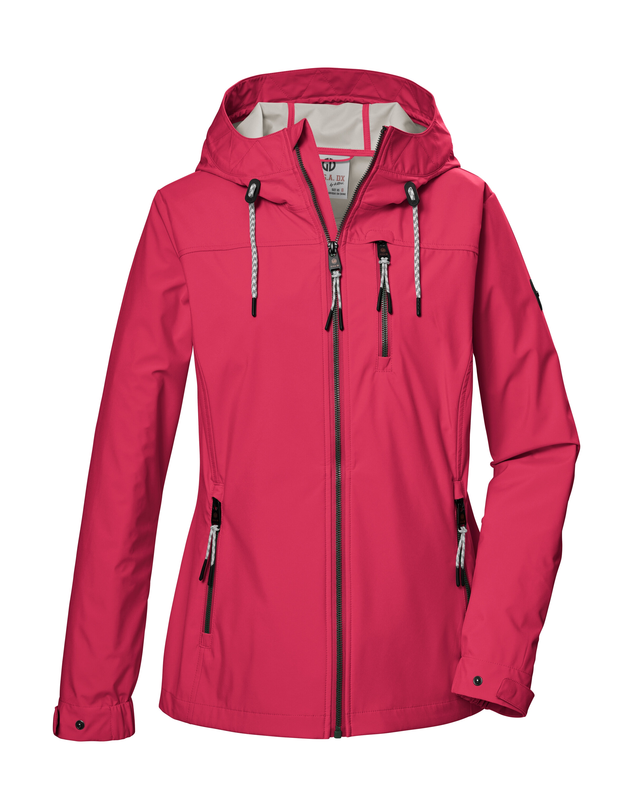G.I.G.A. DX by killtec "GS 74 WMN SFTSHLL JCKT" Damen Softshelljacke, wasserabweisend, winddicht, pflanzenbasiert