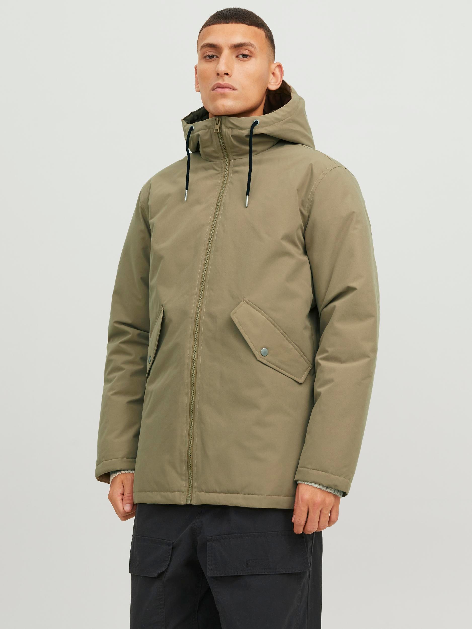 Jack & Jones Outdoorjacke "JJLOOP PARKA JACKET", mit Kapuze