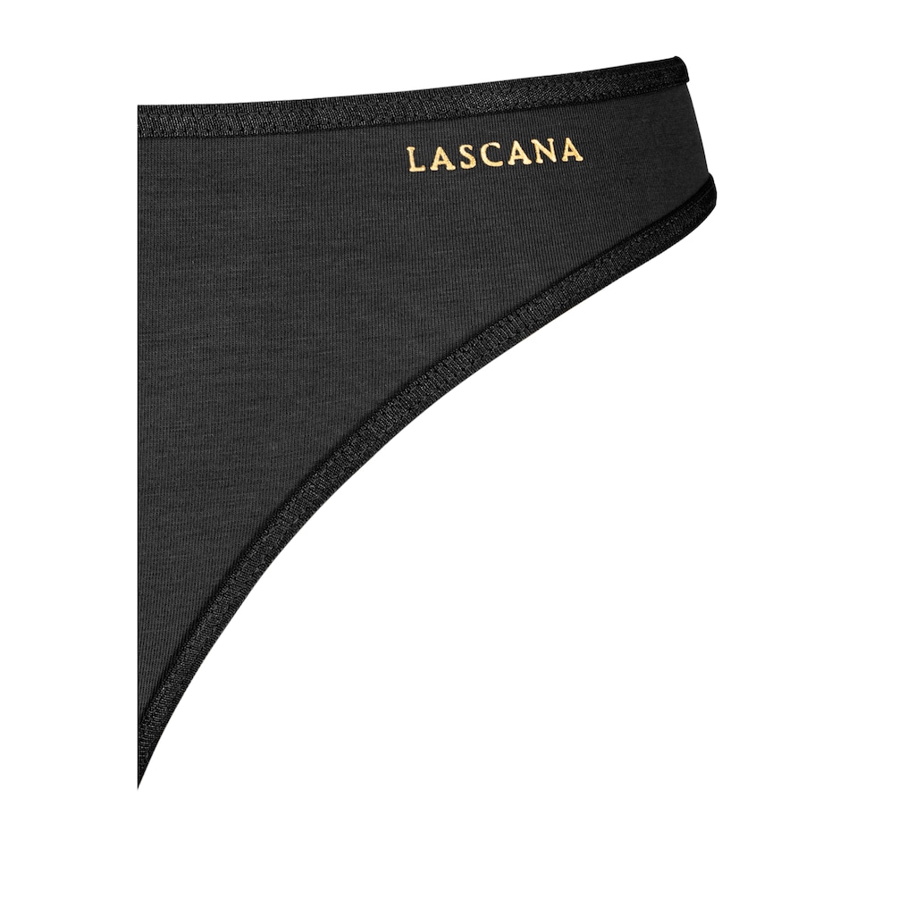 LASCANA String, (Packung, 3 St.)