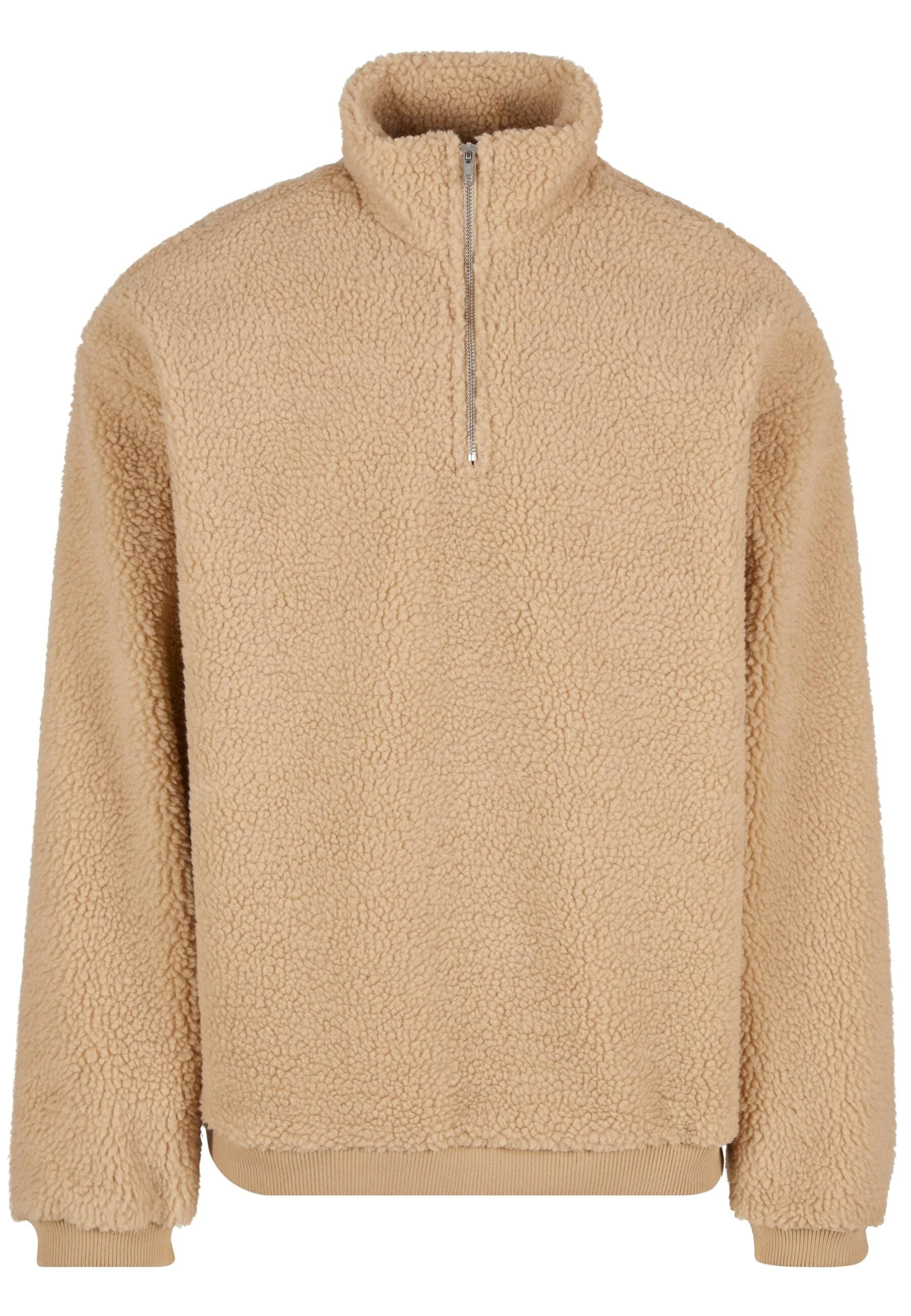 URBAN CLASSICS Kapuzensweatshirt "Urban Classics Oversized Teddy Troyer" 1 günstig online kaufen