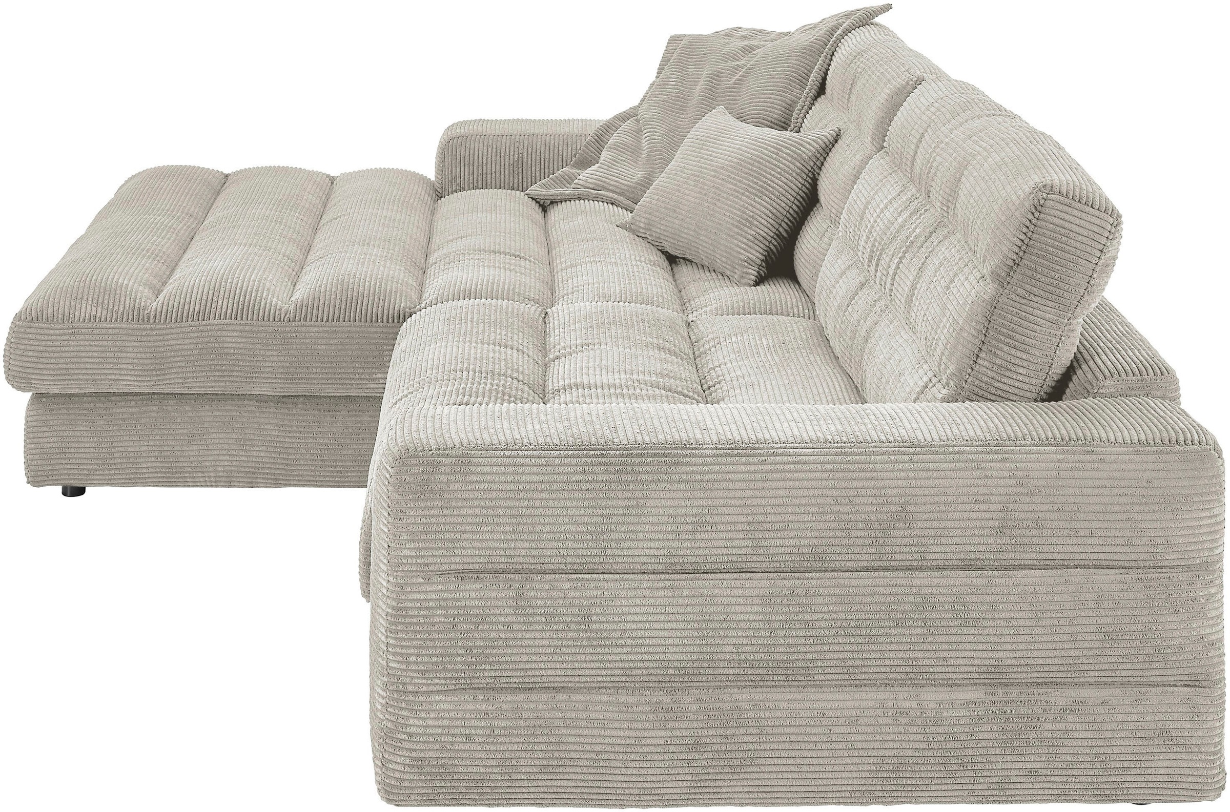 3C Candy Ecksofa "Stripes Mega-Sofa, bequem und komfortabel, L-Form", Lose günstig online kaufen