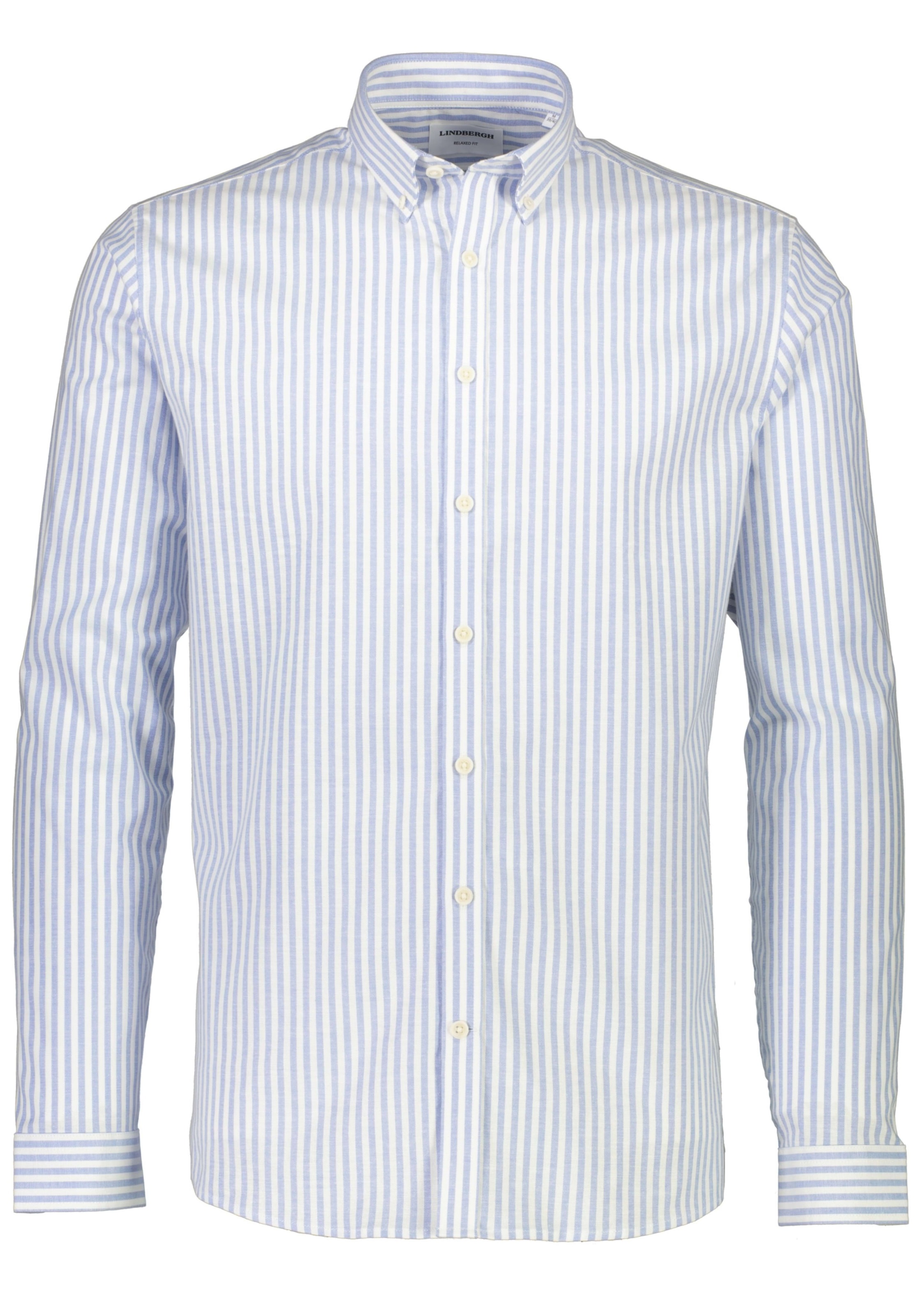 LINDBERGH Langarmhemd im Streifen-Design