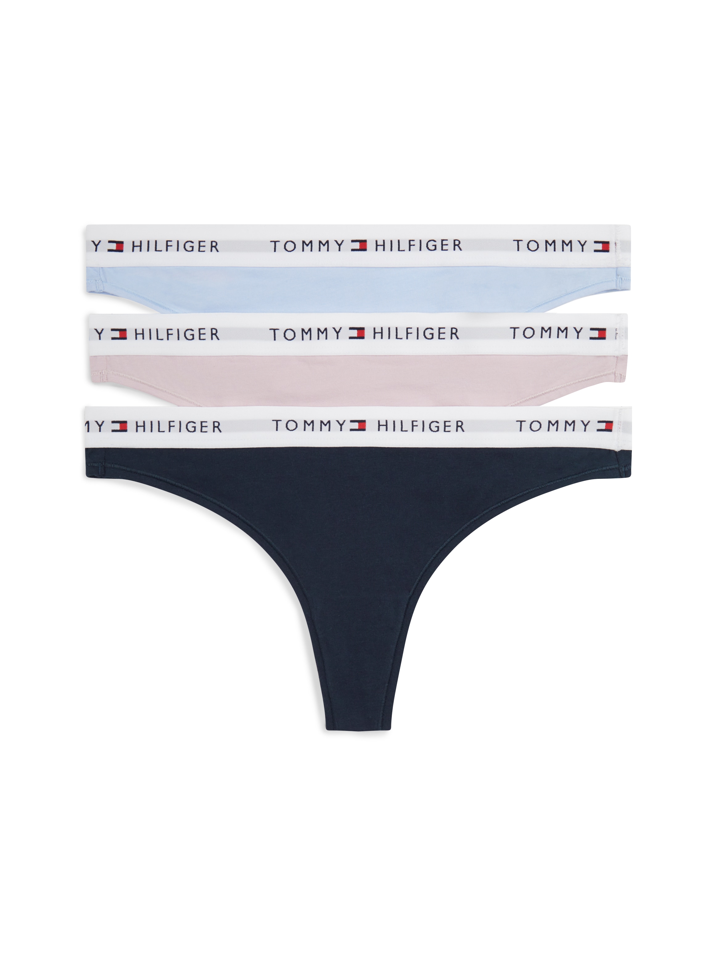 Tommy Hilfiger Underwear String Packung, 3er, 3 Stk. mit Logoschriftzug günstig online kaufen