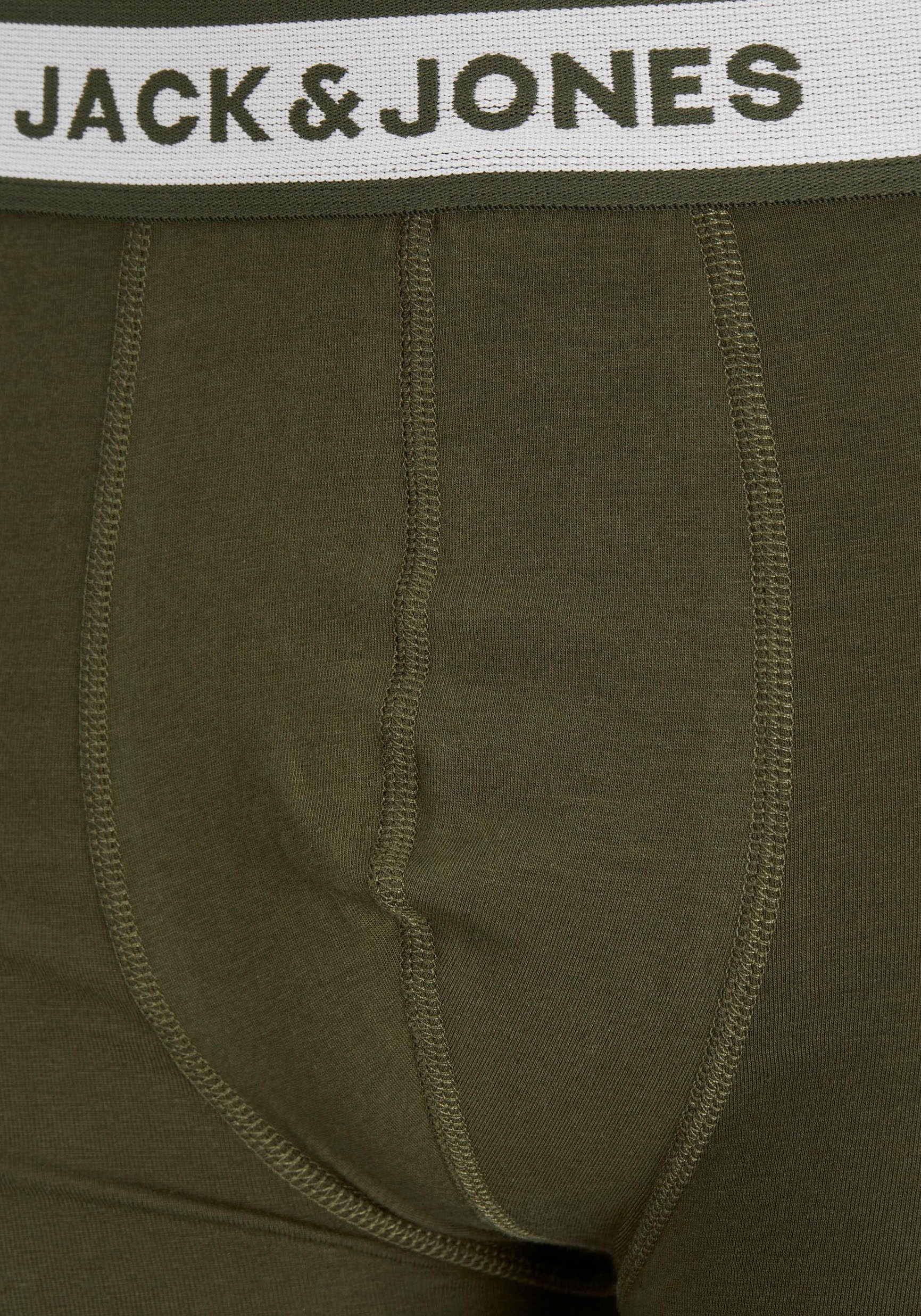 Jack & Jones Boxershorts »JJ JACSOLID BOXER BRIEFS 5 P«, (Packung, 5 St.)