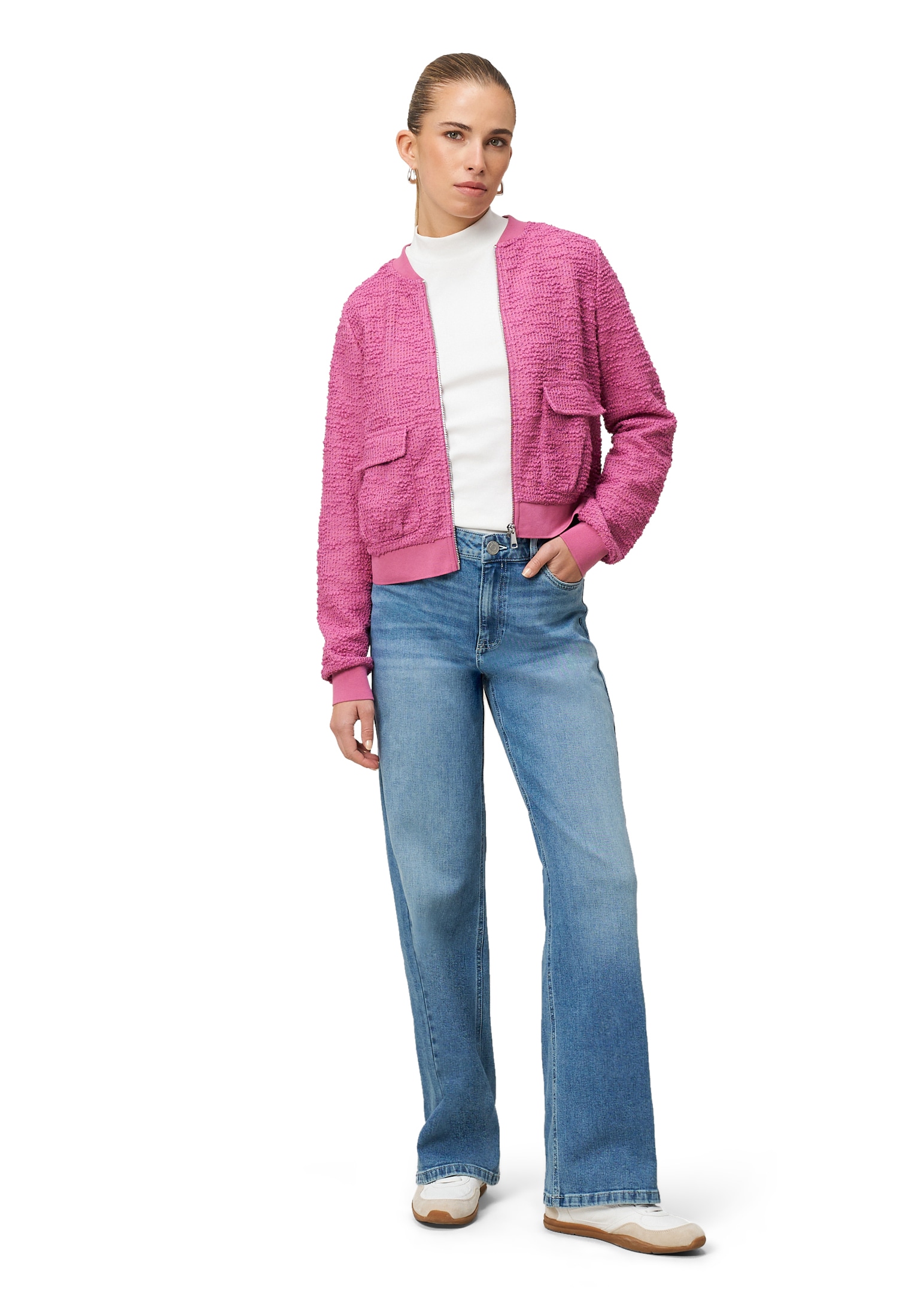 Zero Jackenblazer »Damen Jacke mit Reißverschluss« weiteres Detail