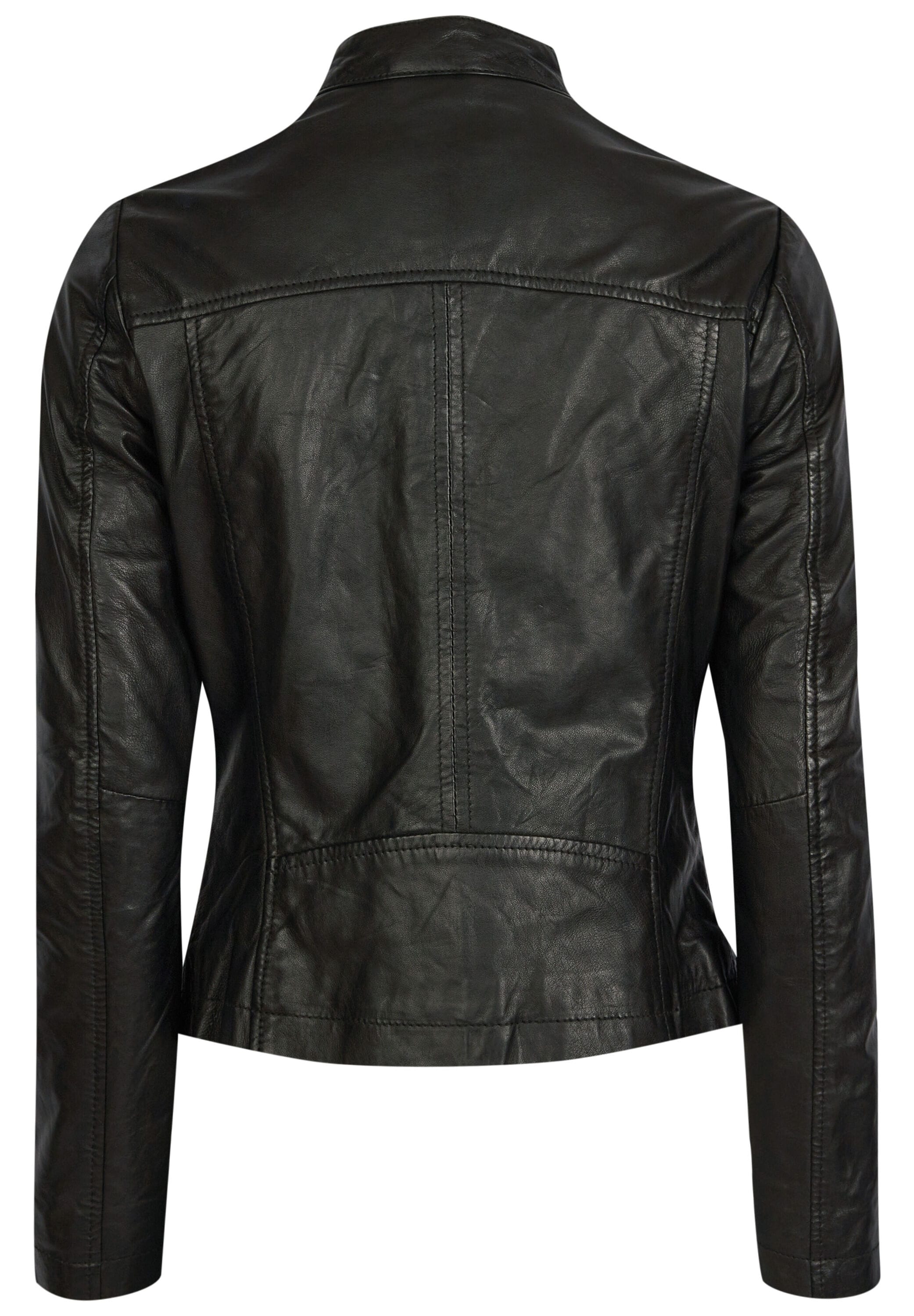 bugatti Lederjacke »BULady-114« ohne Kapuze aus weichem Leder