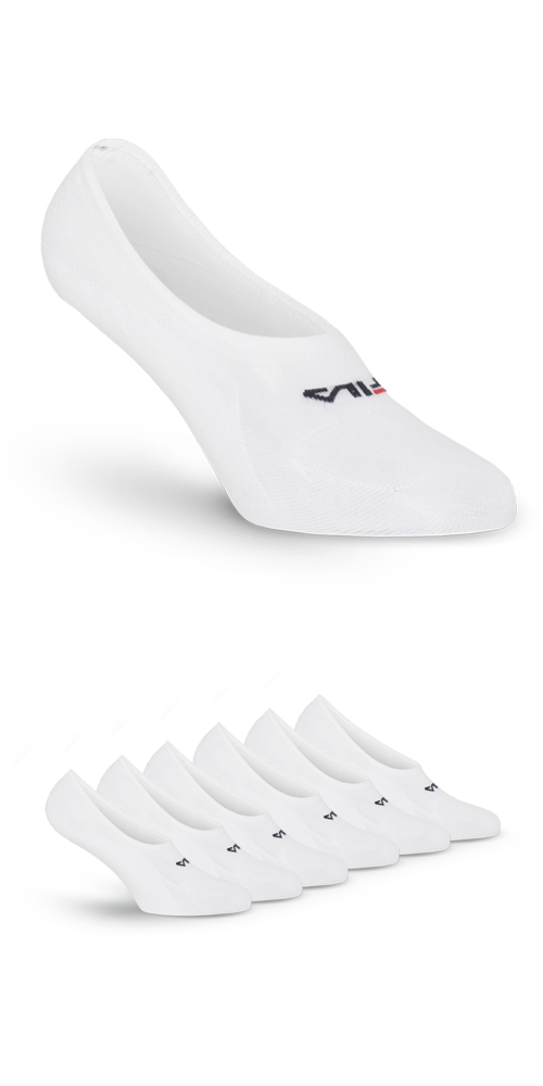 Fila Füßlinge "UNISEX GHOST SOCKS" 6 Paar, mit Logo-Schriftzug, Silikonstre günstig online kaufen