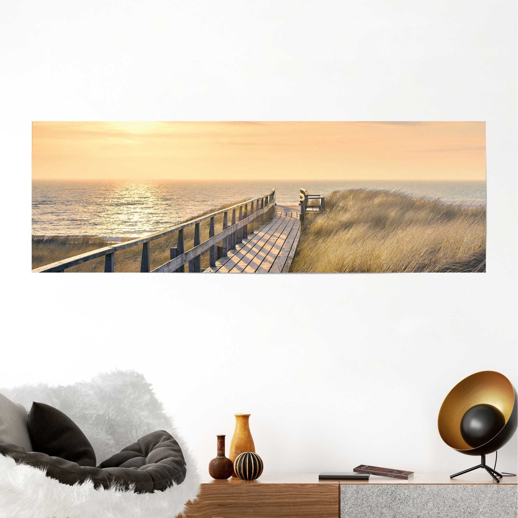 Reinders Poster "Weg zum Strand", (1 St.) günstig online kaufen