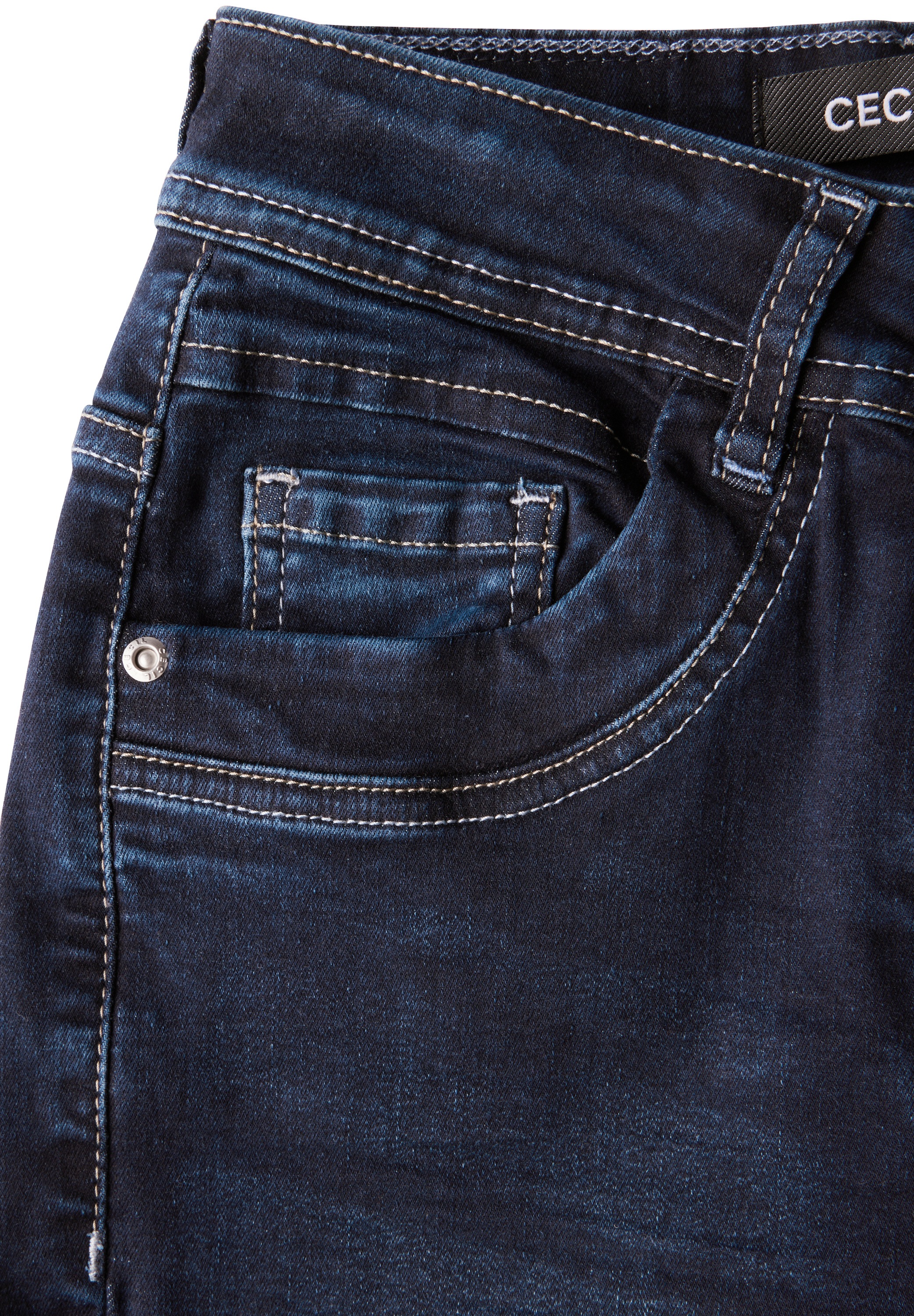 Cecil Slim-fit-Jeans, 5-Pocket-Style