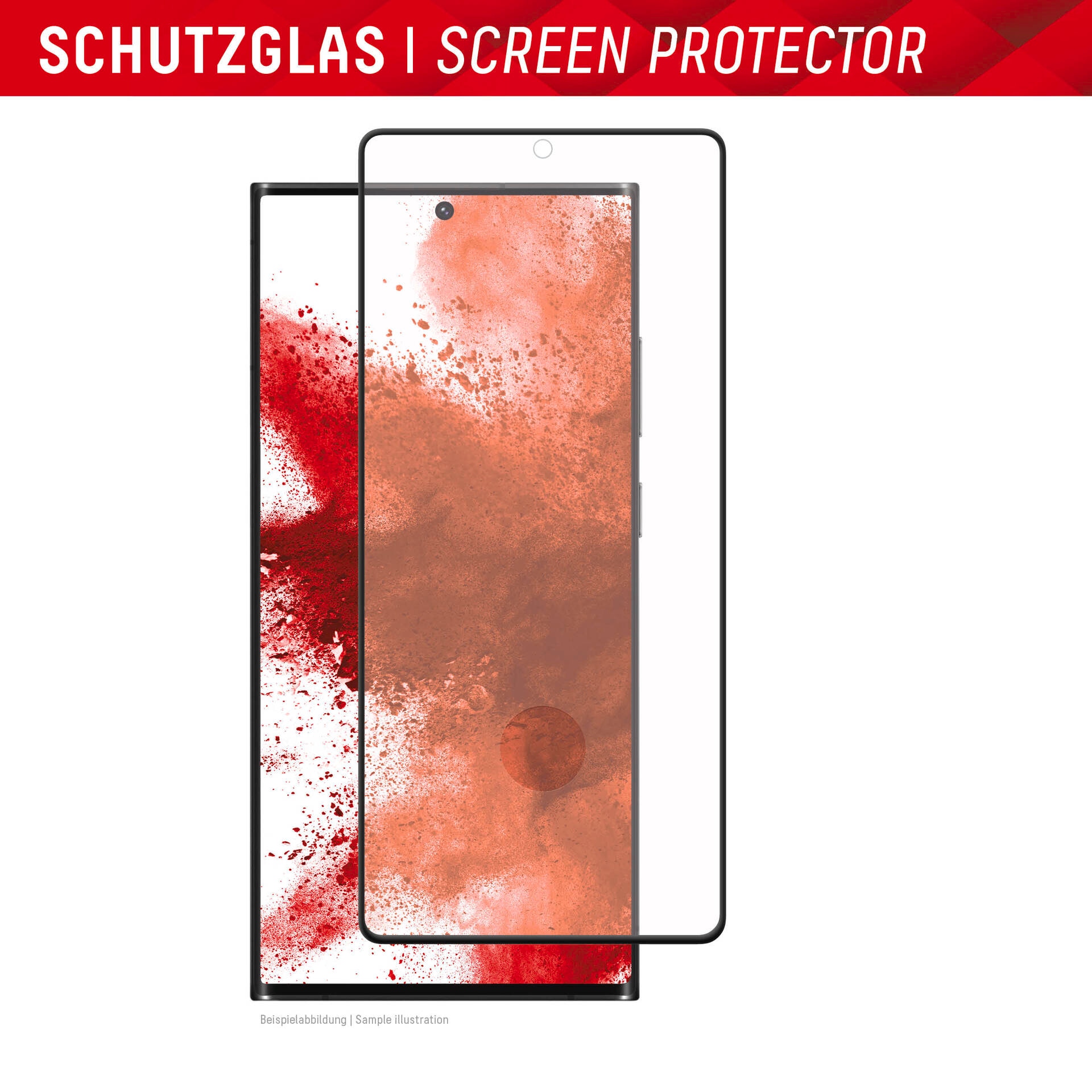 Displayschutzglas »Real Glass 3D Screen Protection«, für Samsung Galaxy S23 Ultra,...