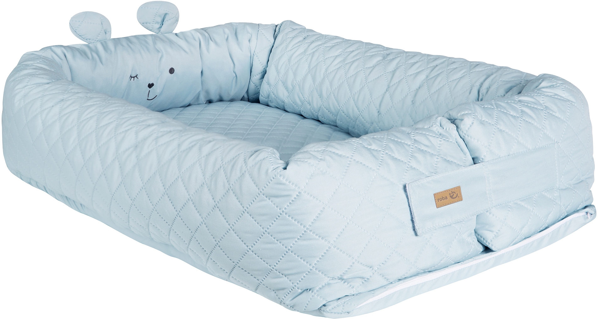 roba Kuschelnest "Babylounge, roba style, Benny, hellblau", 3in1