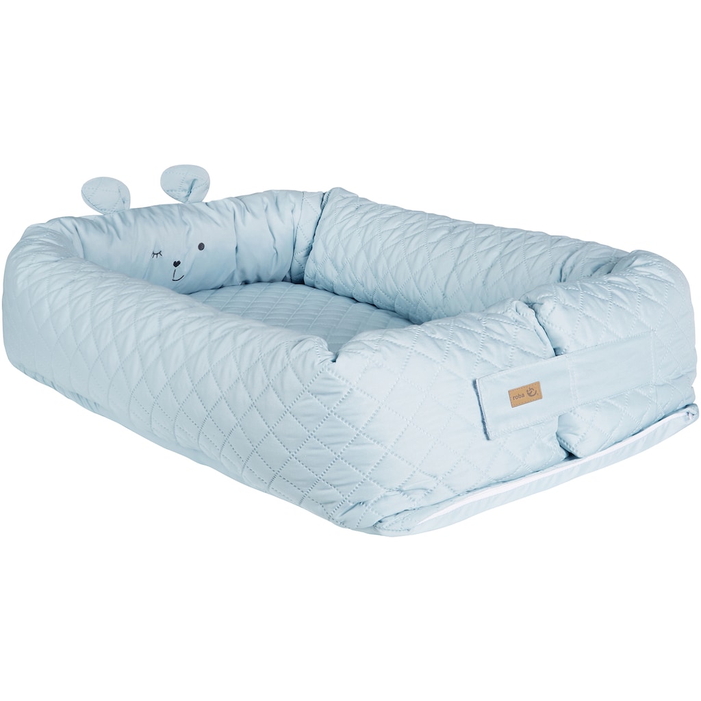 roba® Kuschelnest »Babylounge, roba style, Benny, hellblau«