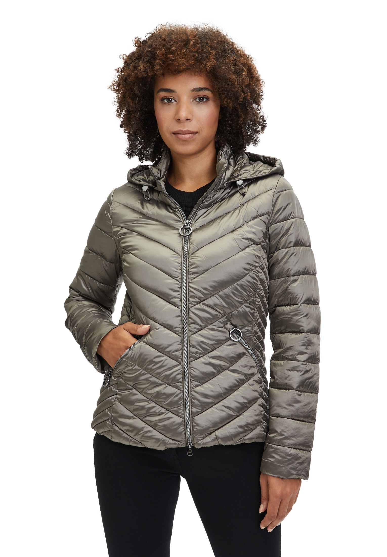 Betty Barclay Steppjacke "Betty Barclay Steppjacke mit abnehmbarer Kapuze", günstig online kaufen