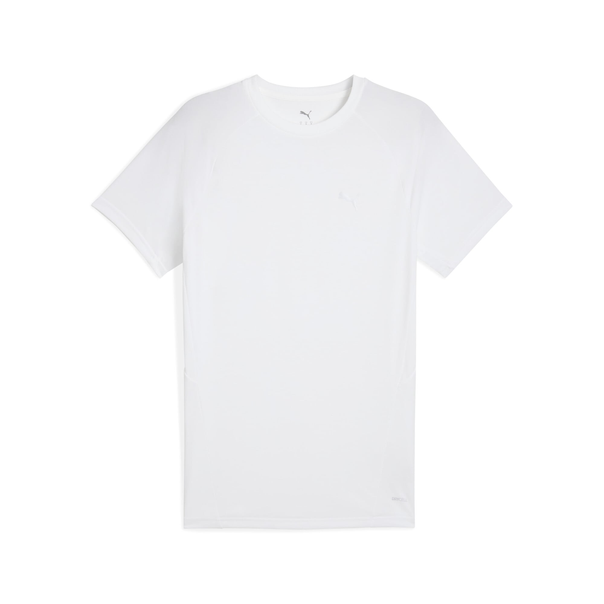 PUMA »EVOSTRIPE TEE« slim fit Passform, mit Raglanärmeln, Rundhalsausschnitt