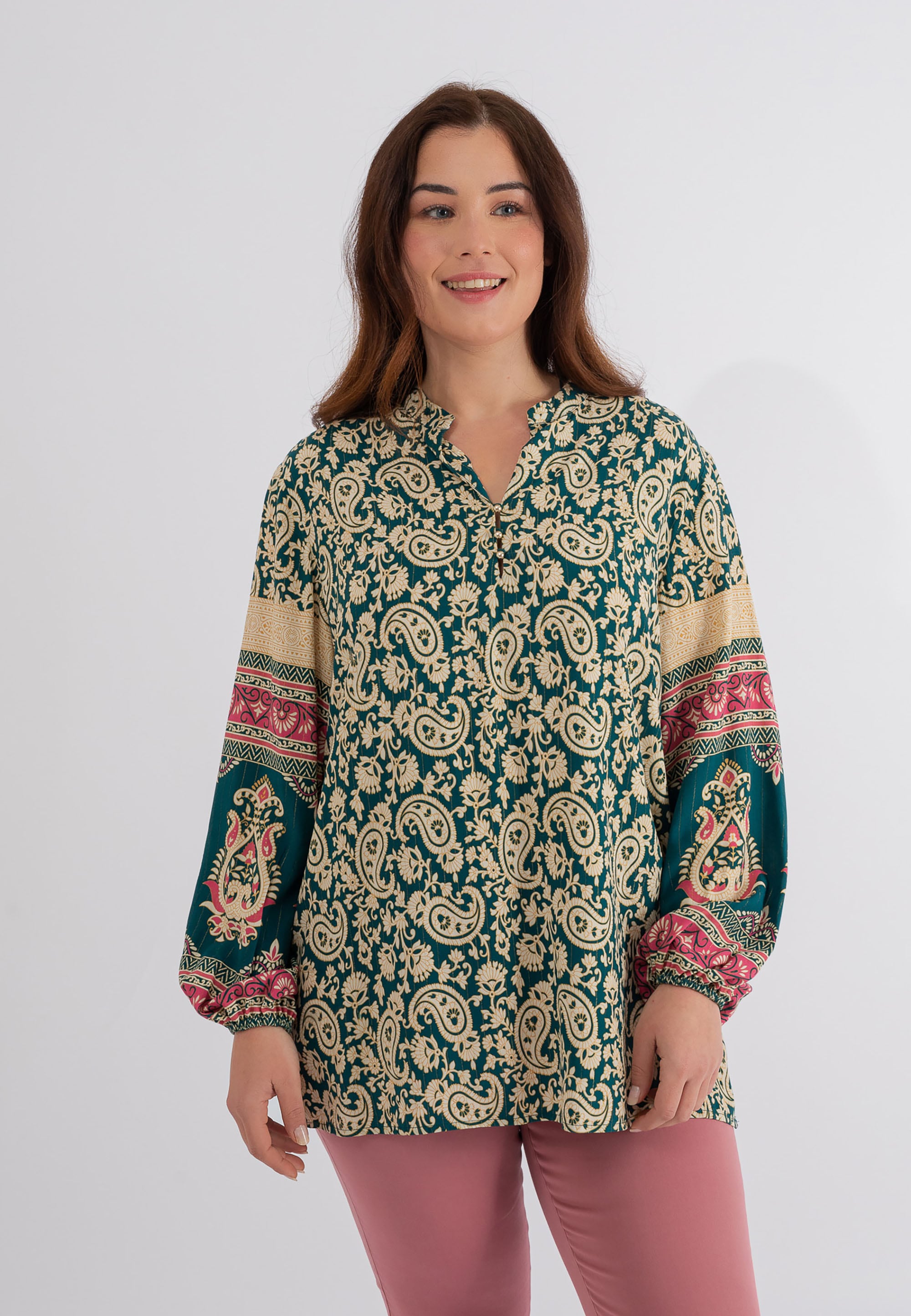Bluse, mit trendigem | October kaufen BAUR Klassische Paisley-Muster