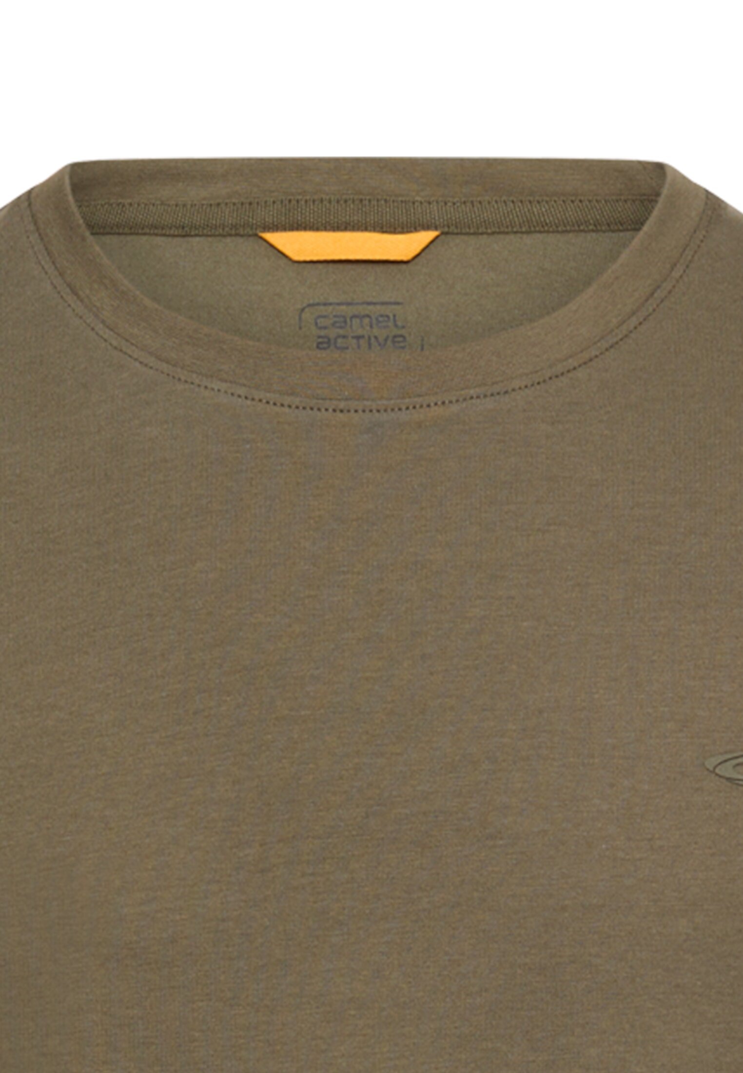 camel active T-Shirt mit Logo-Stickerei