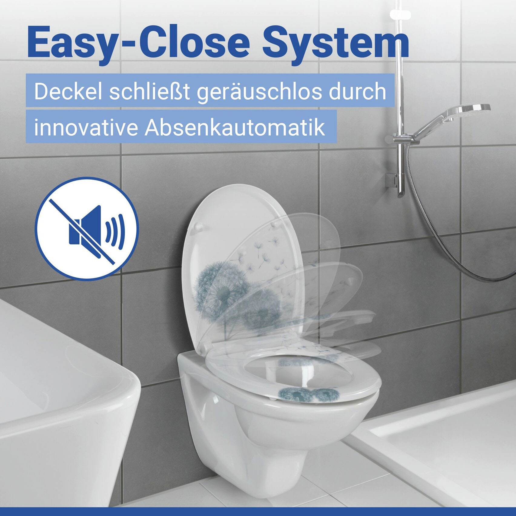WENKO WC-Sitz »Astera« Duroplast, mit Absenkautomatik