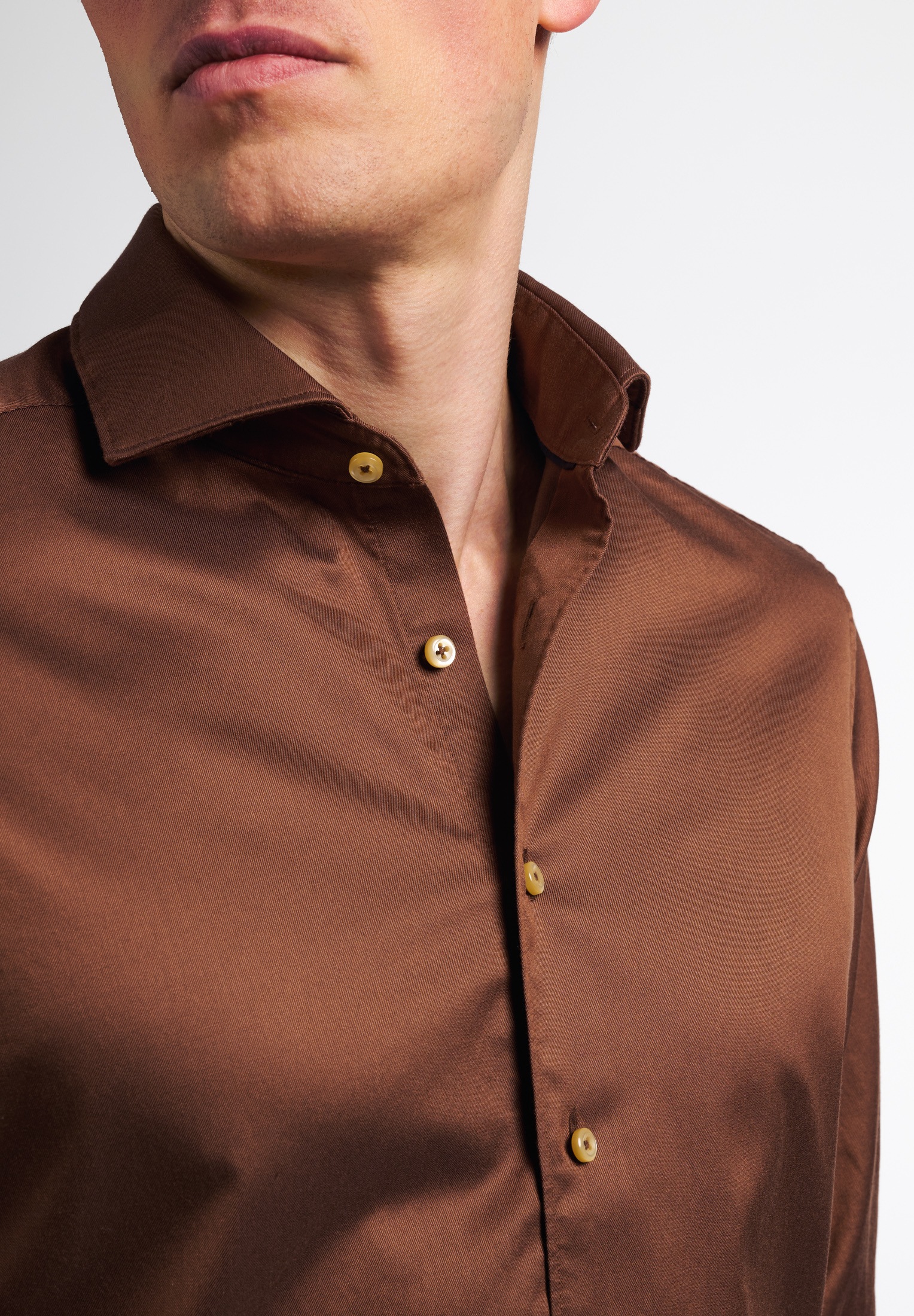 Eterna Langarmhemd »SLIM FIT«, EASY IRON (bügelleicht)