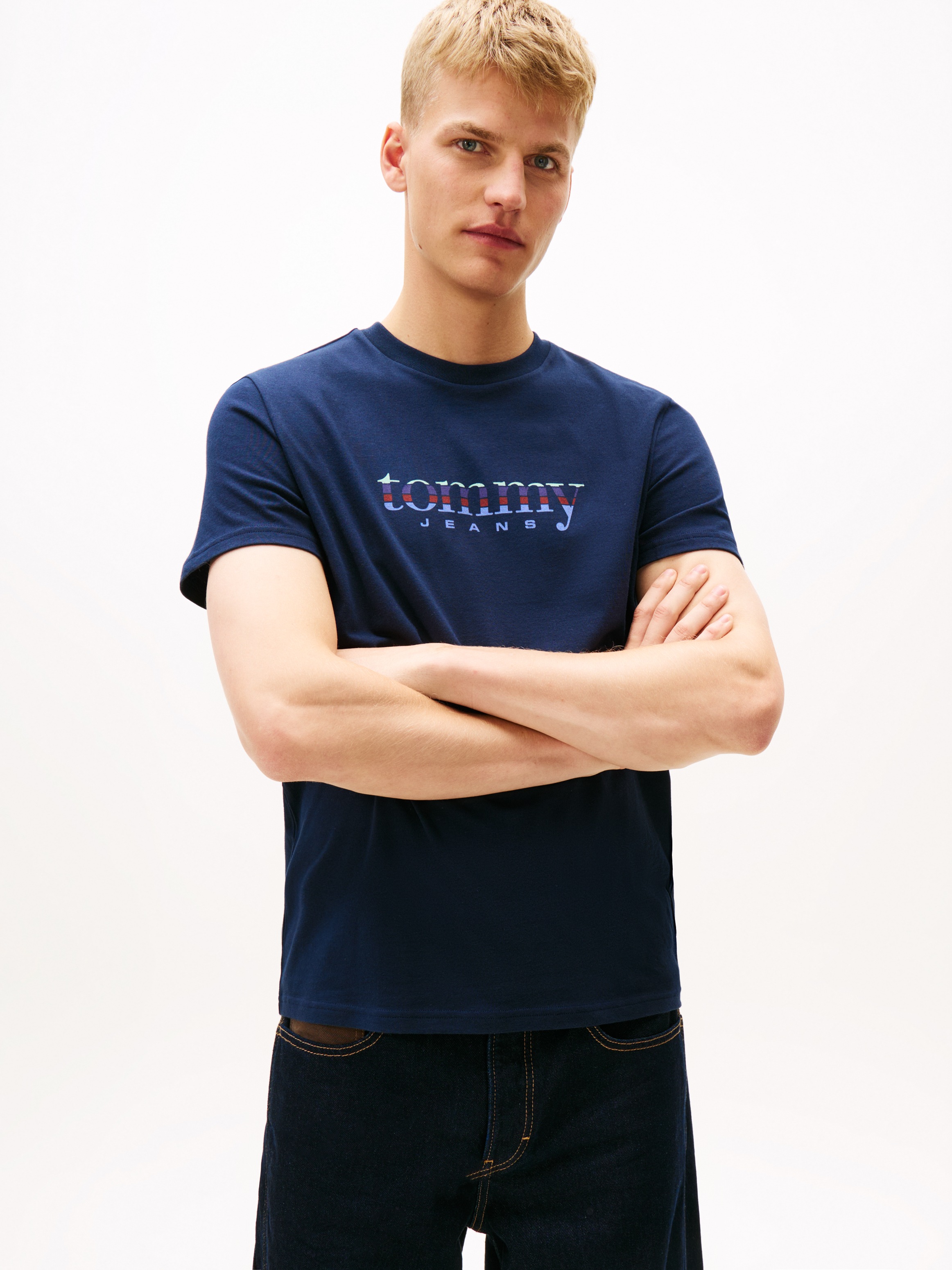 Tommy Jeans T-Shirt "TJM SLIM ENTRY DNA" günstig online kaufen
