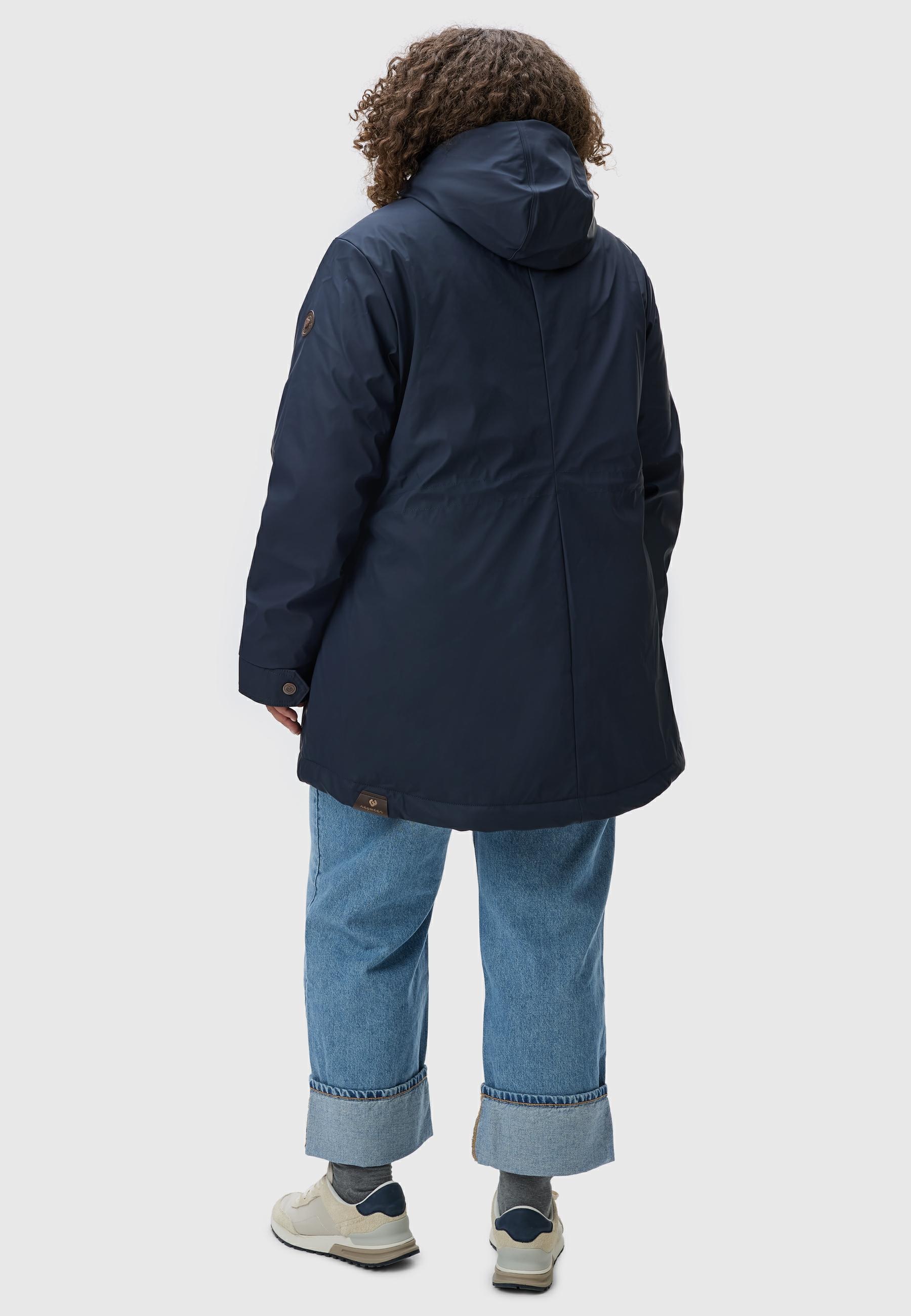 Ragwear Wintermantel »Monadis Rainy II Intl.«, sportlicher, wasserdichter Parka für den Winter