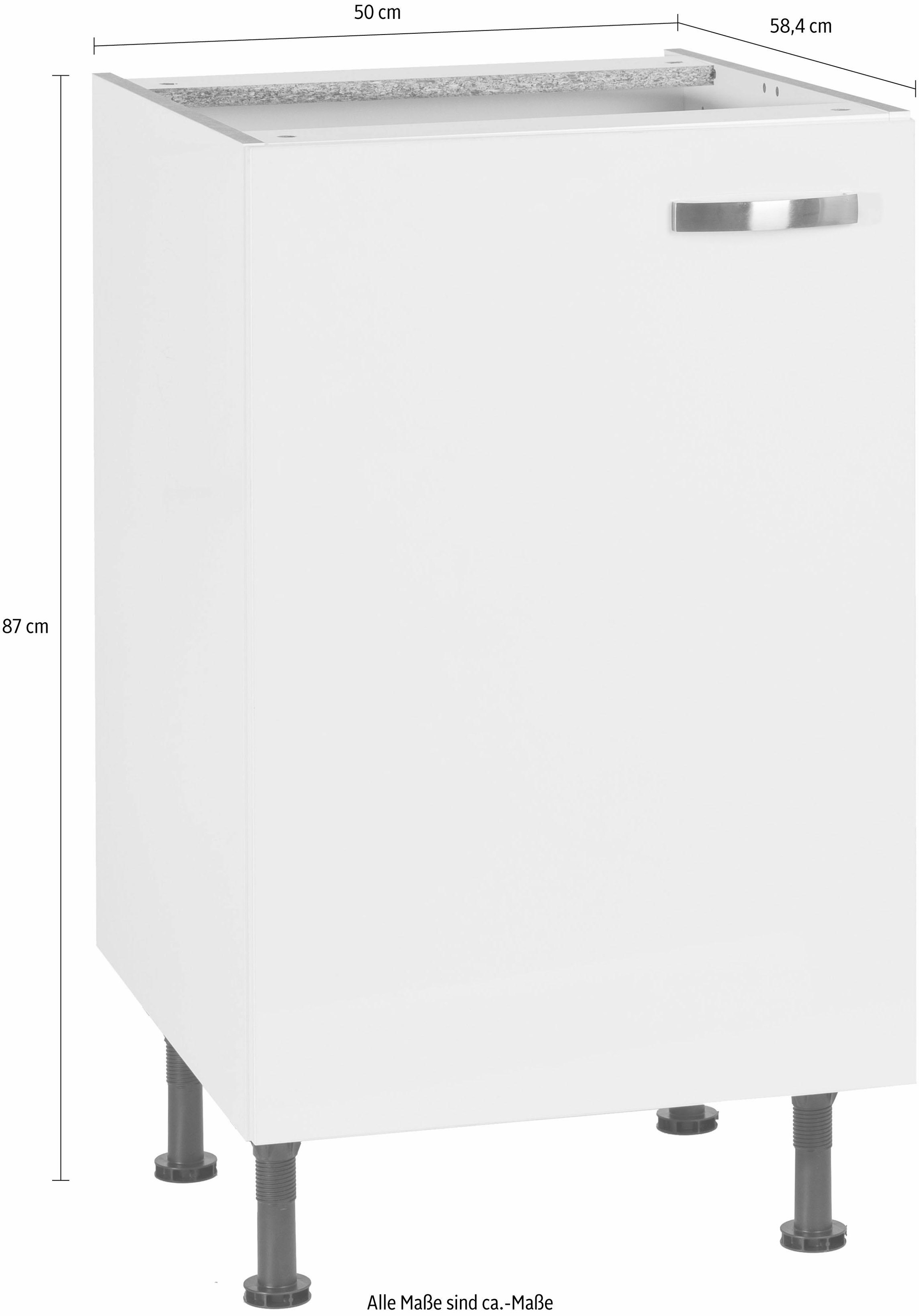 KOCHSTATION Unterschrank »KS-Cara« Breite 50 cm