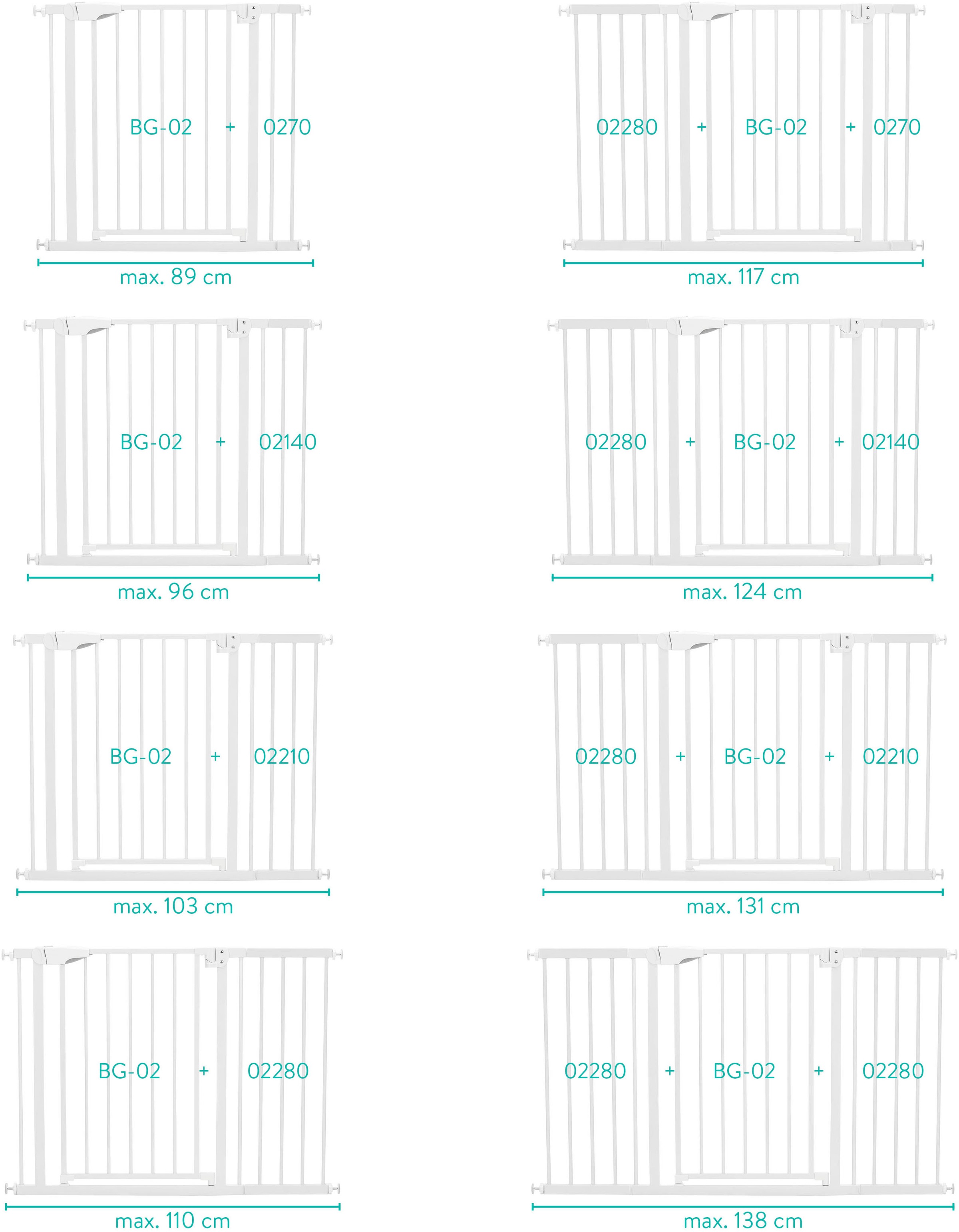 Fillikid Türschutzgitter »Autoclose«