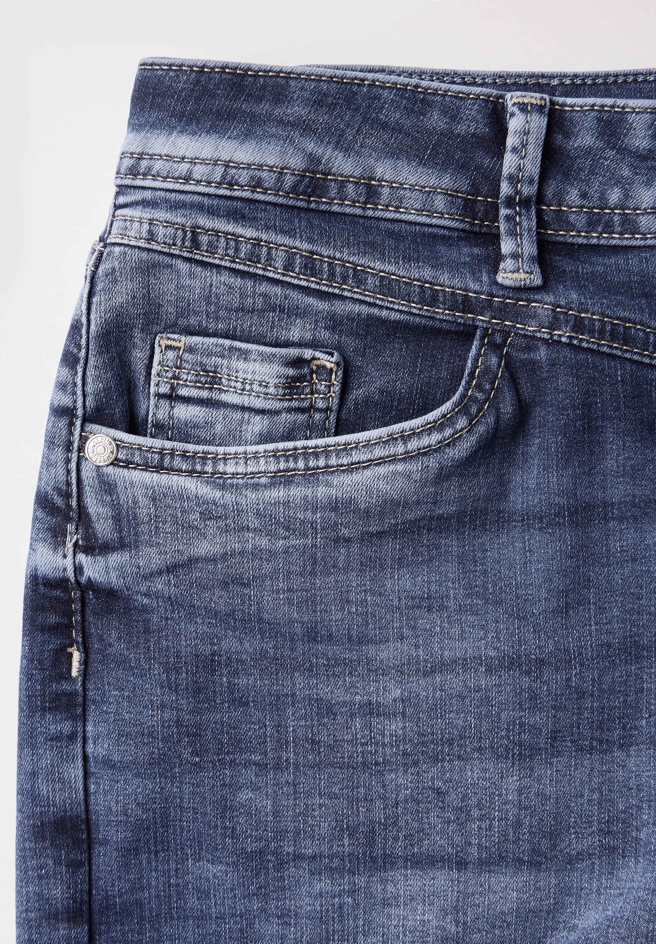 STREET ONE Weite Jeans, 5-Pocket-Style