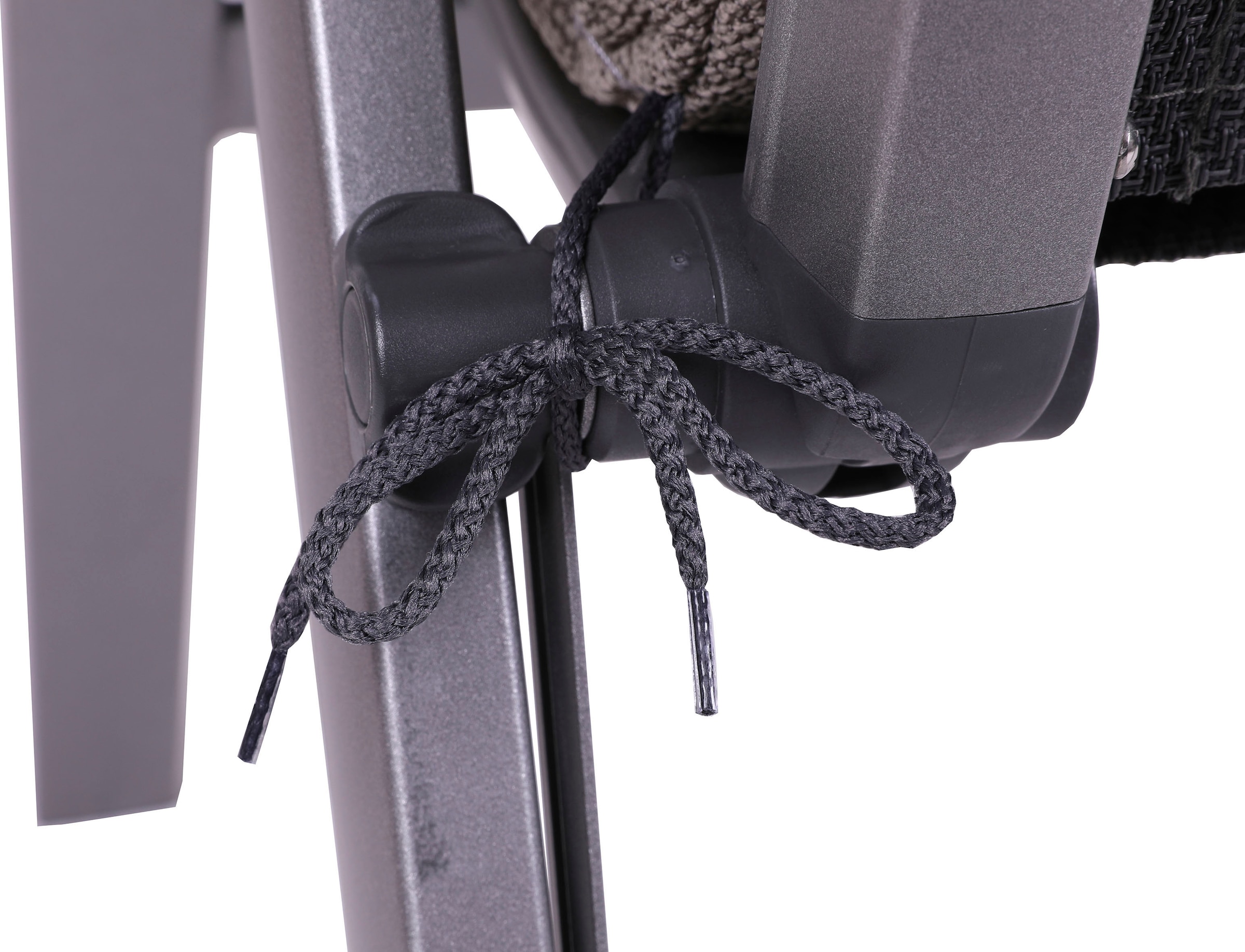 GO-DE Liegenauflage Uni Bouclé taupe - Maße BxLxH ca.: 59 cm x 194 cm x 7 cm