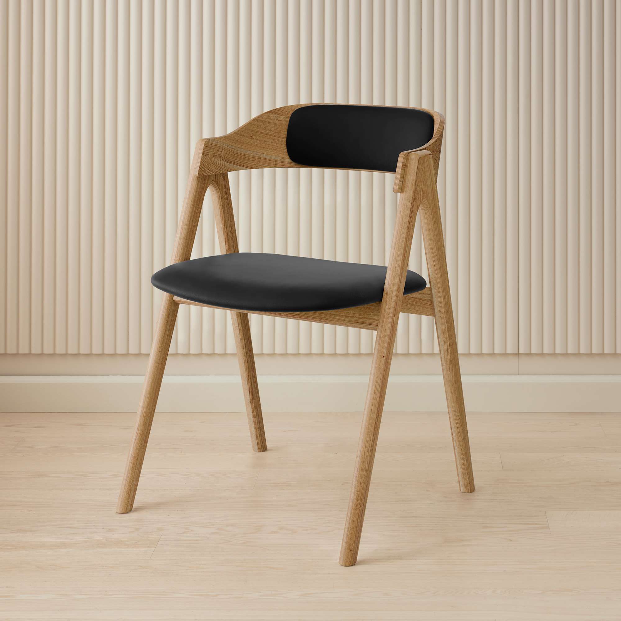 Hammel Furniture Stuhl "Mette by Hammel" () 1 Stk.Massivholz, gepolsterte Sitz- & Rückenlehne, versch. Farbvarianten