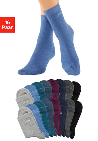 Socken, (16 Paar)
