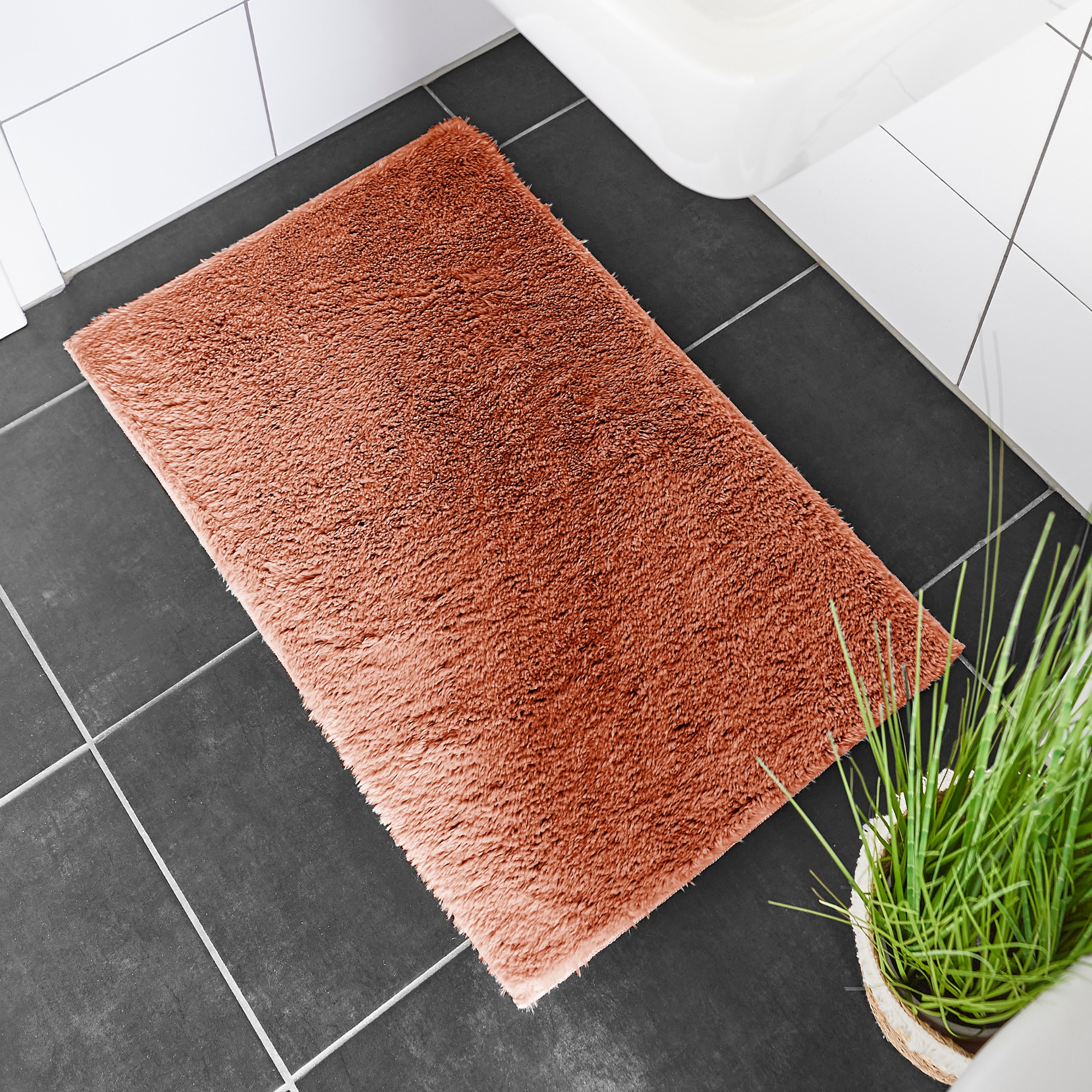 Andiamo Badematte "Florida" Höhe 23 mm rutschhemmend beschichtet fußbodenhe günstig online kaufen