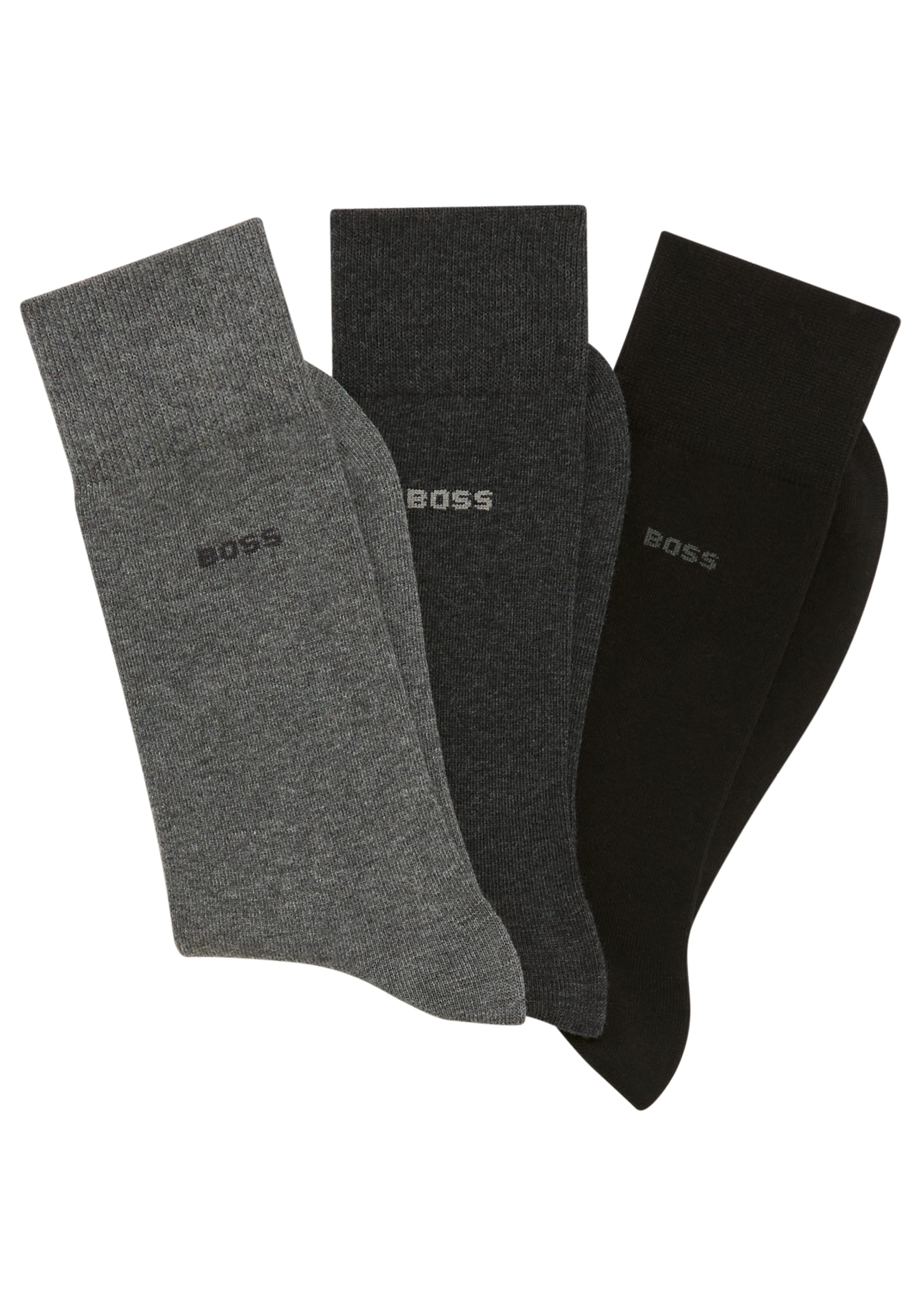 BOSS Socken »3P RS Uni«, (3 Paar)