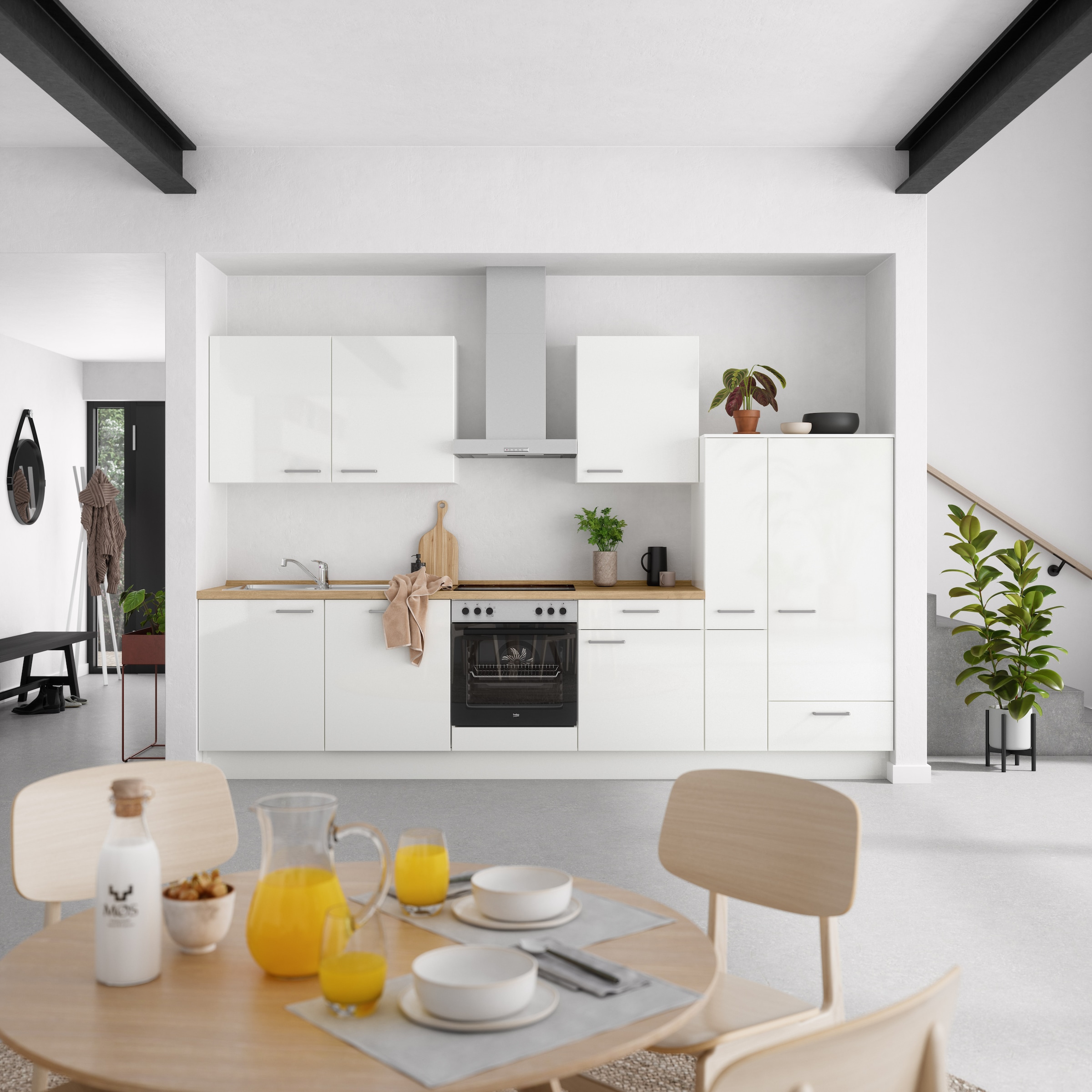 nobilia Küchenzeile ""Flash I"" vormontiert, Ausrichtung wählbar, Breite 33 günstig online kaufen