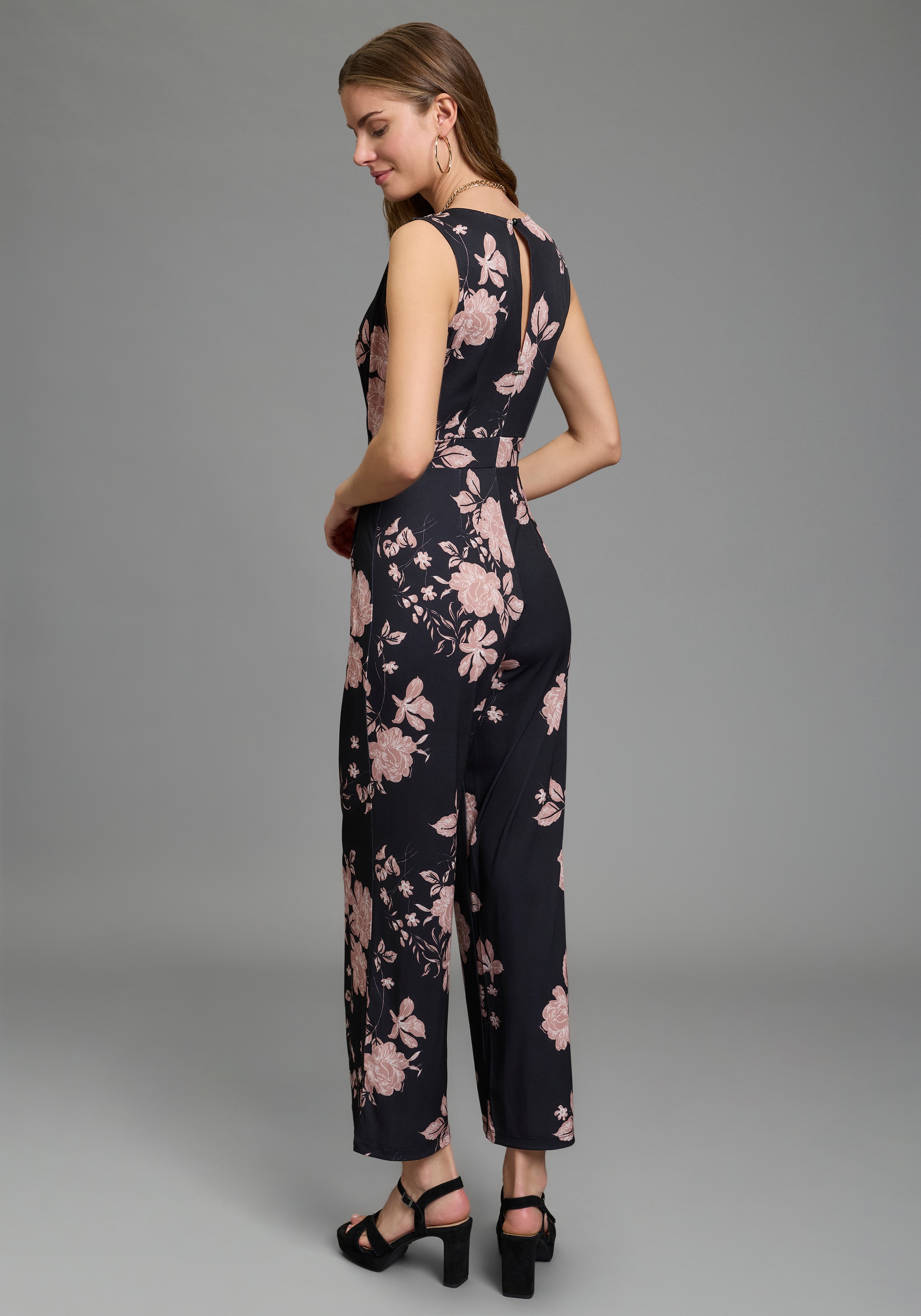 Laura Scott Jumpsuit für den eleganten Anlass mit floralem Muster günstig online kaufen