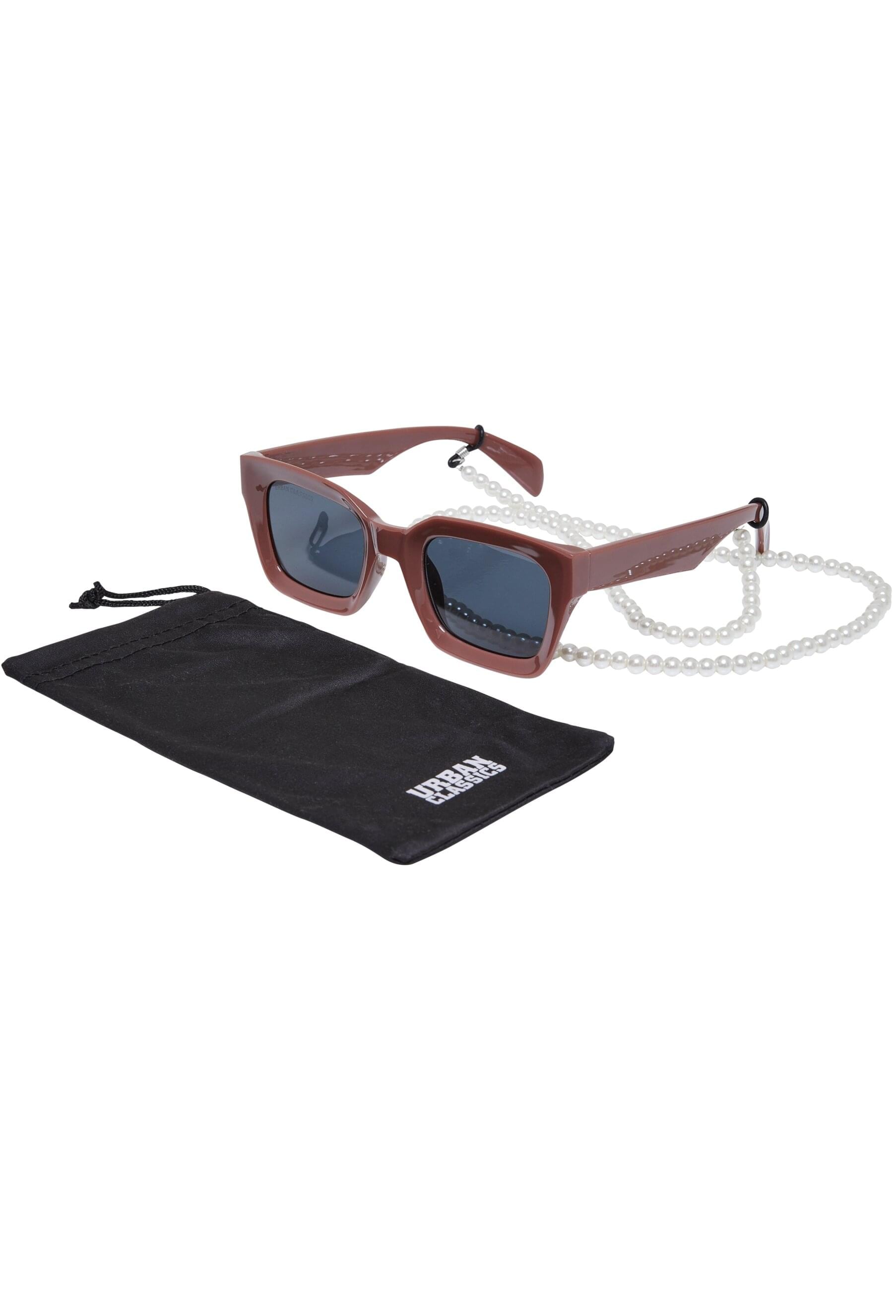 URBAN CLASSICS Sonnenbrille "Urban Classics Unisex Sunglasses Poros With Chain"