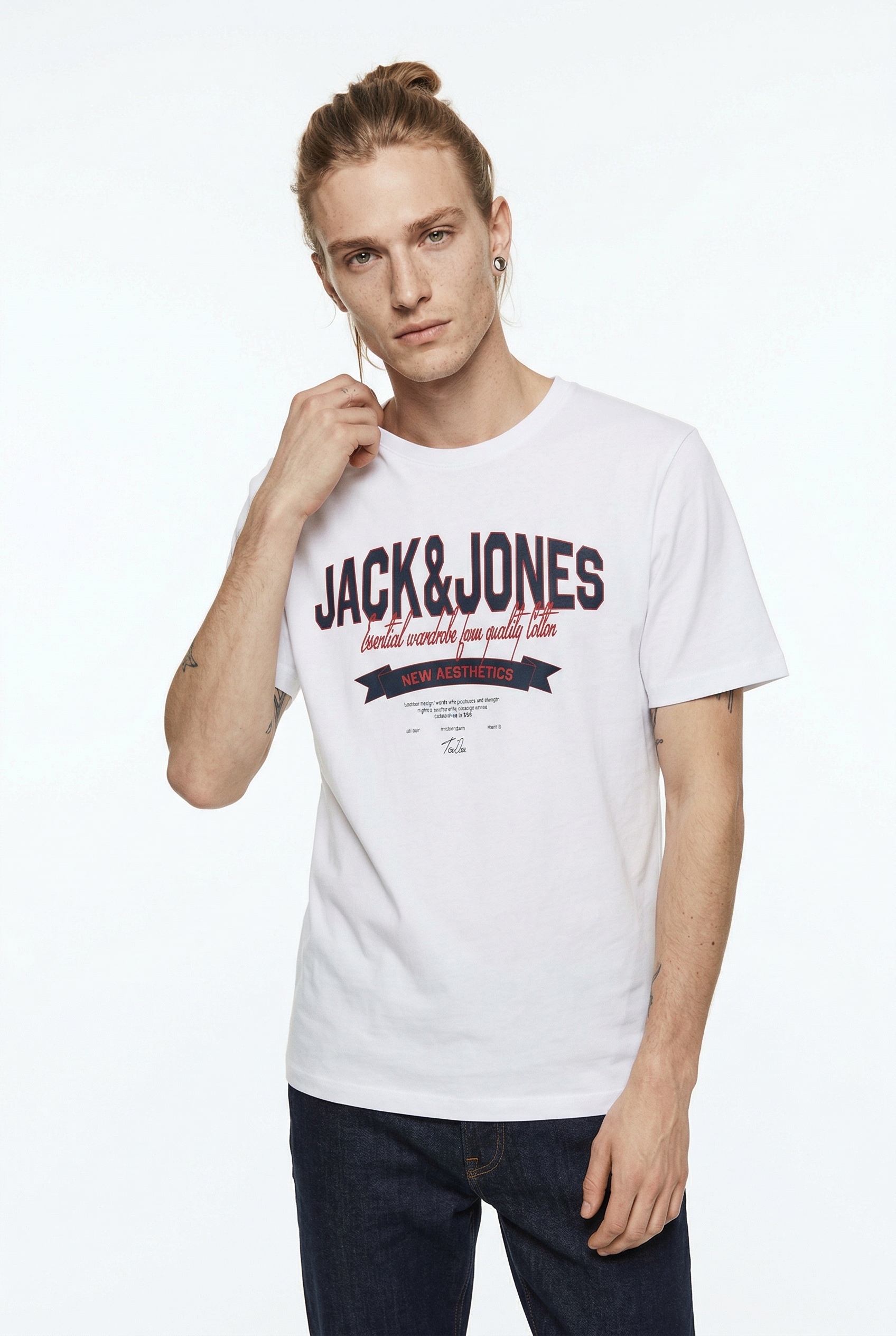 Jack & Jones PlusSize Rundhalsshirt "JJELOGO TEE SS O-NECK 2 COL SS26 SN PL günstig online kaufen