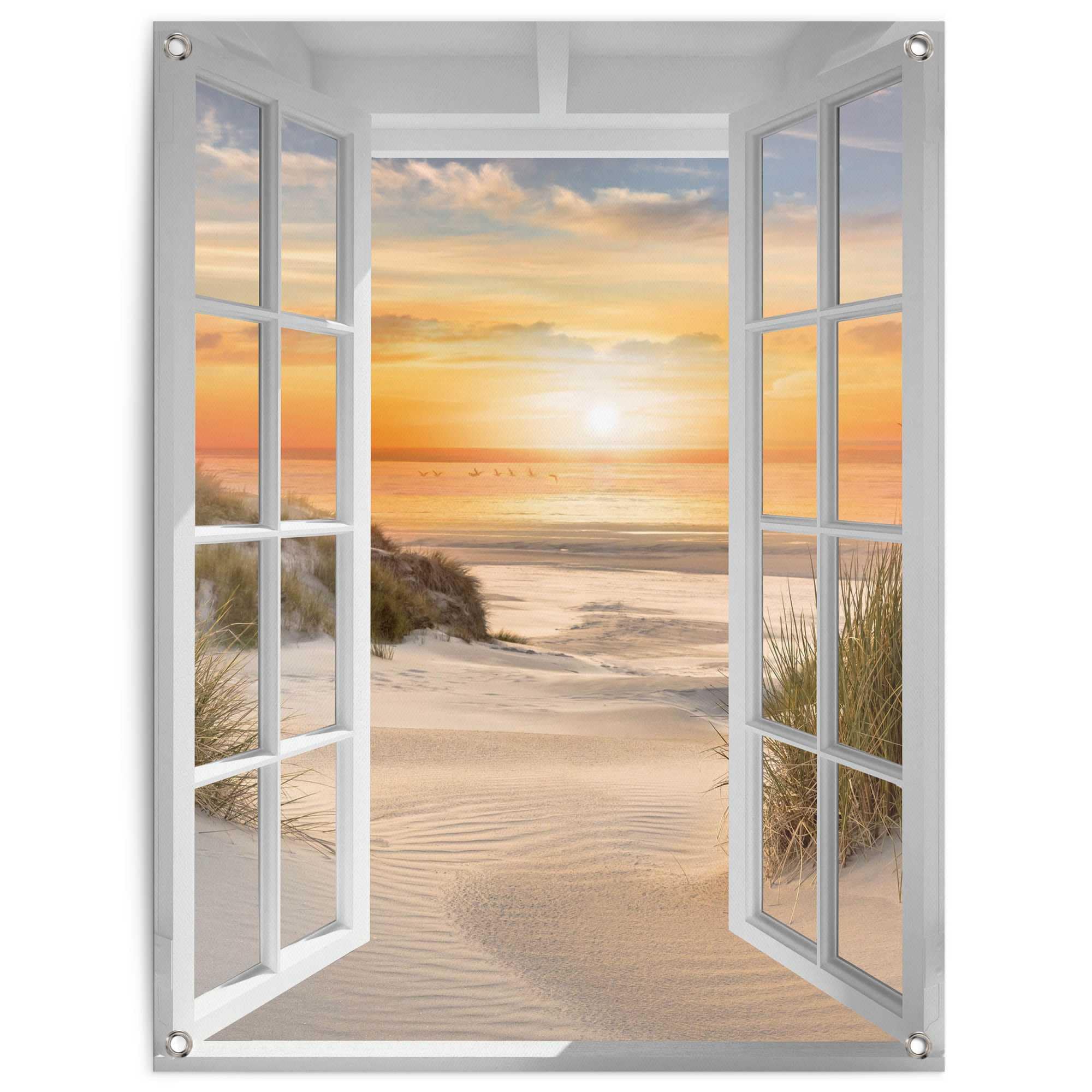 Garten | BAUR »Sonnenuntergang Balkon für Strand«, Reinders! Outdoor Poster oder am bestellen