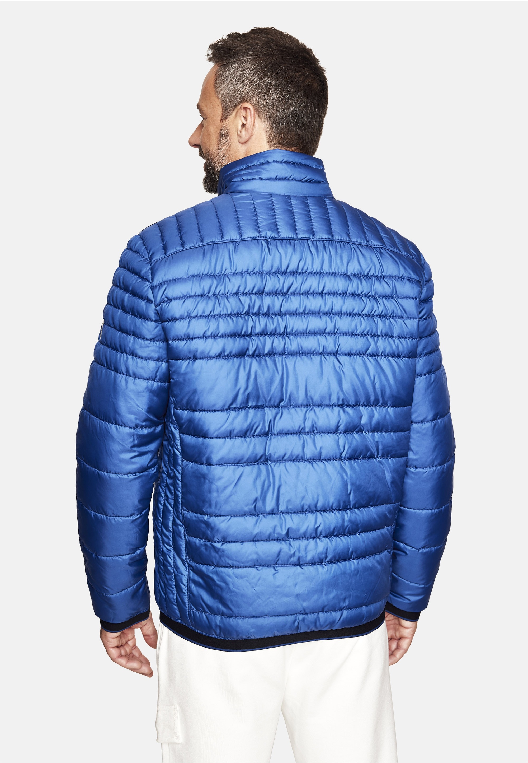 New Canadian Steppjacke, mit elastischem Bund am Saum und Armabschluss