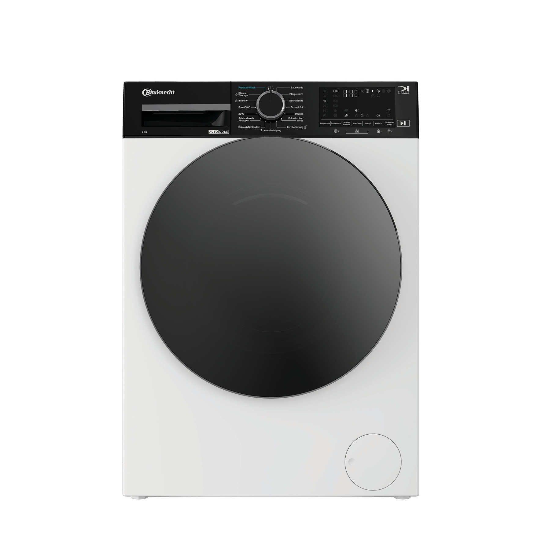 BAUKNECHT Waschmaschine »B WM 8A9 BC« 8 kg 1400 U/min Smart dosieren – kein Waschmittel verschwenden.
