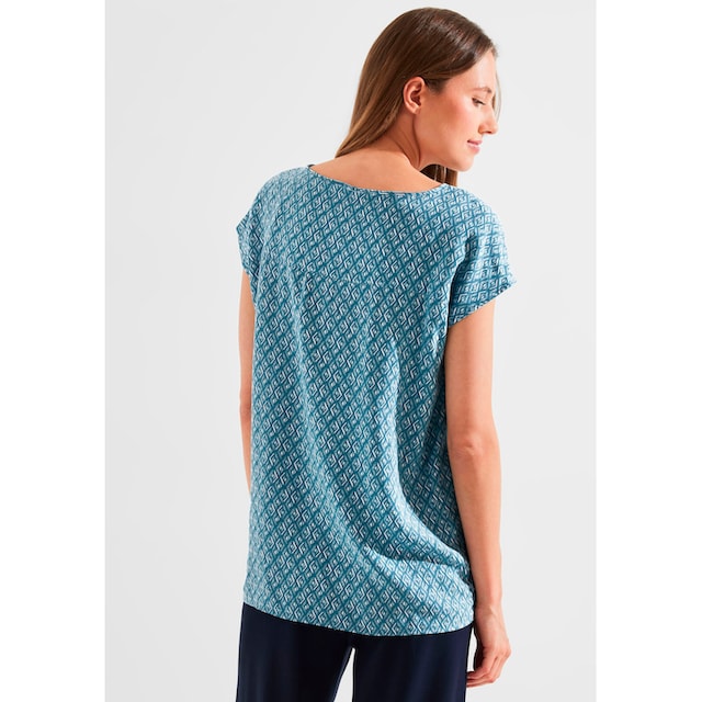 Cecil Shirtbluse, mit Knotendetail am Saum für kaufen | BAUR