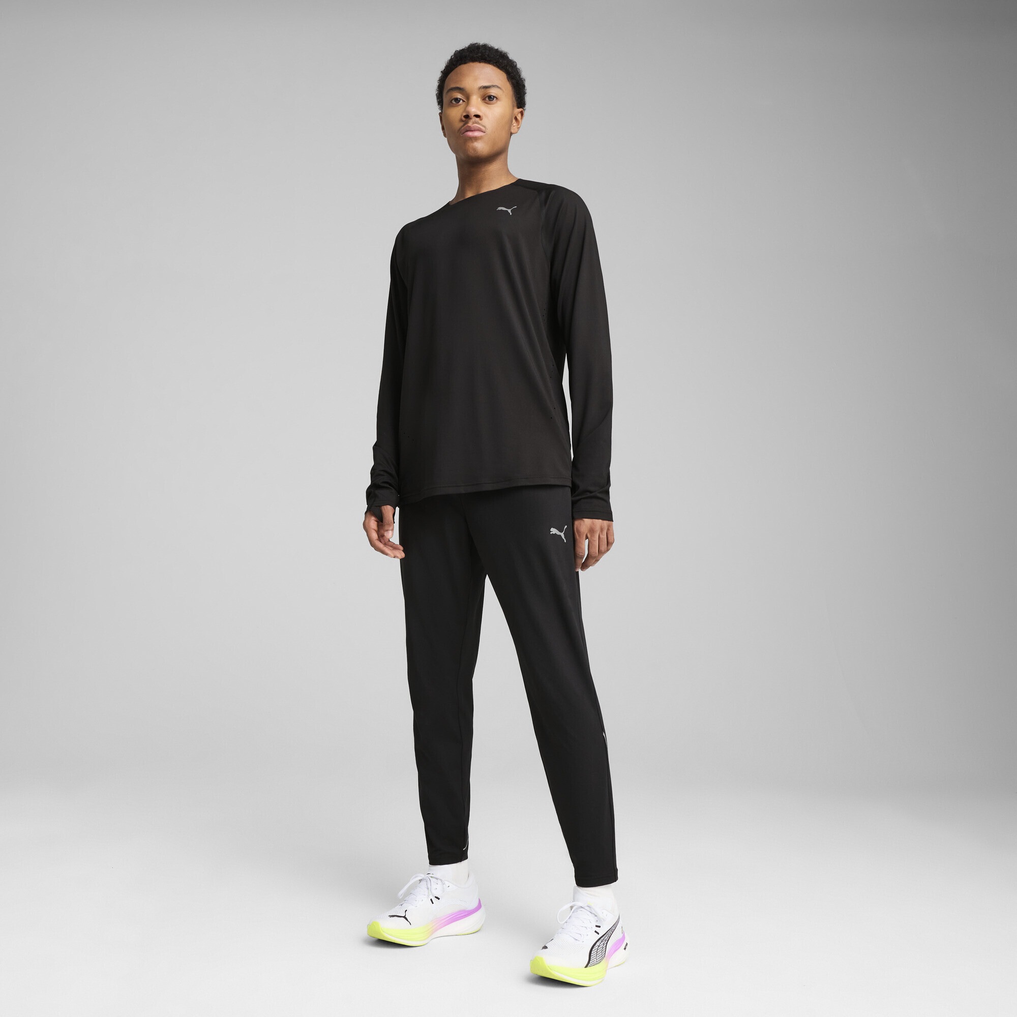 PUMA Laufhose »CLOUDSPUN Tapered Laufhose Herren«