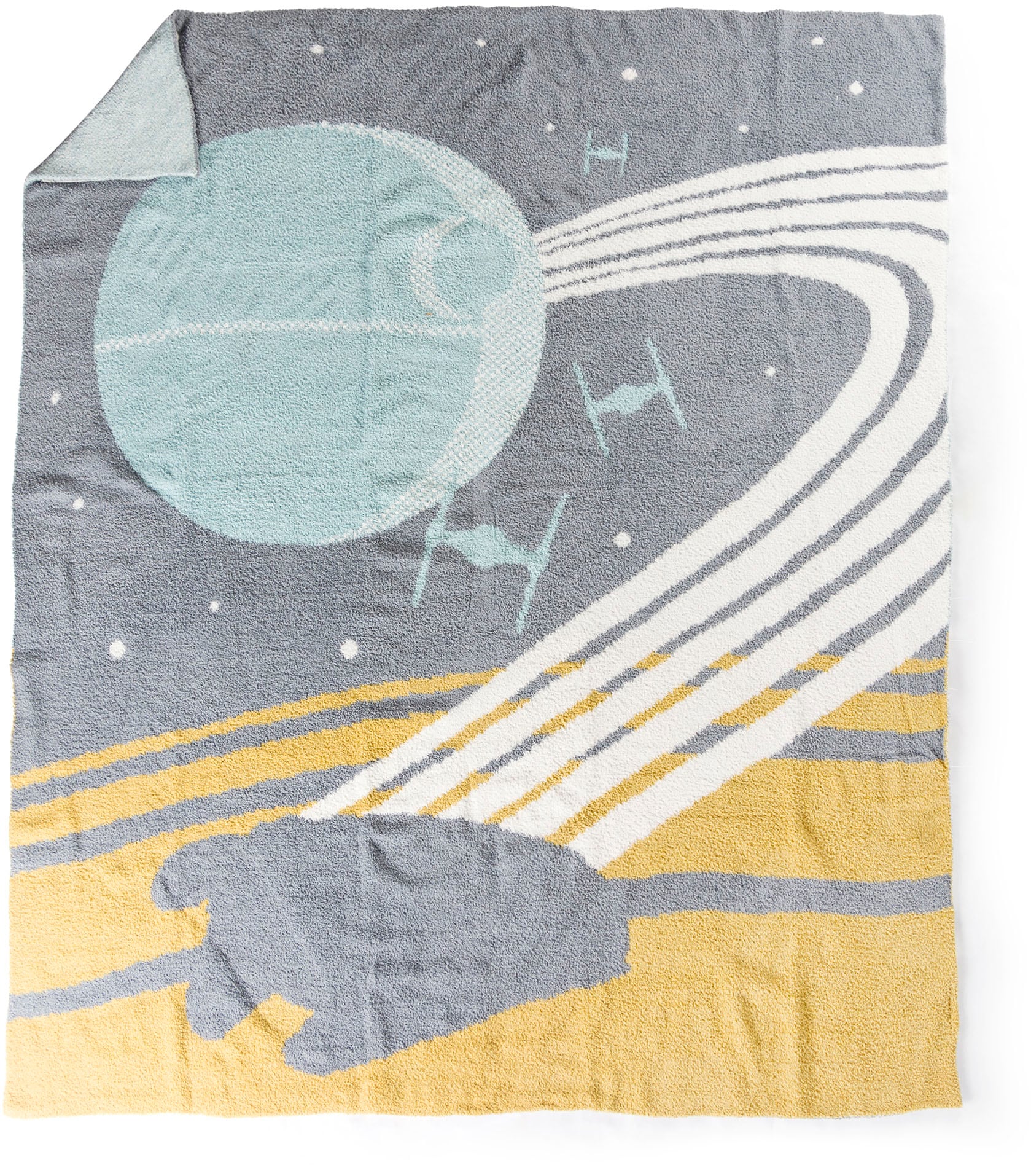 Star Wars Kinderdecke "Star Wars Millennium Falcon" Flauschige Kuscheldecke günstig online kaufen