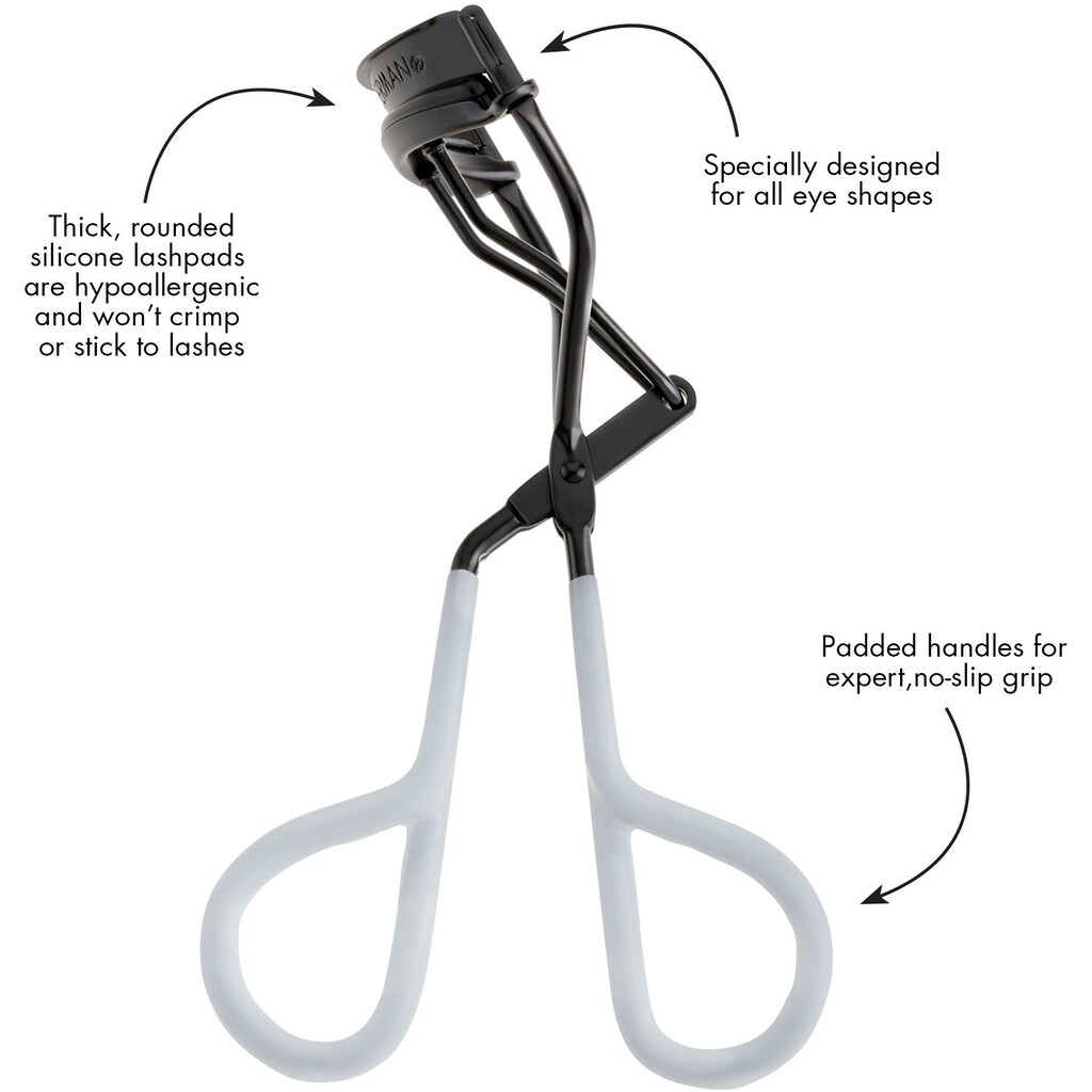 TWEEZERMAN Wimpernzange »ONYX GREAT GRIP EYELASH CURLER«