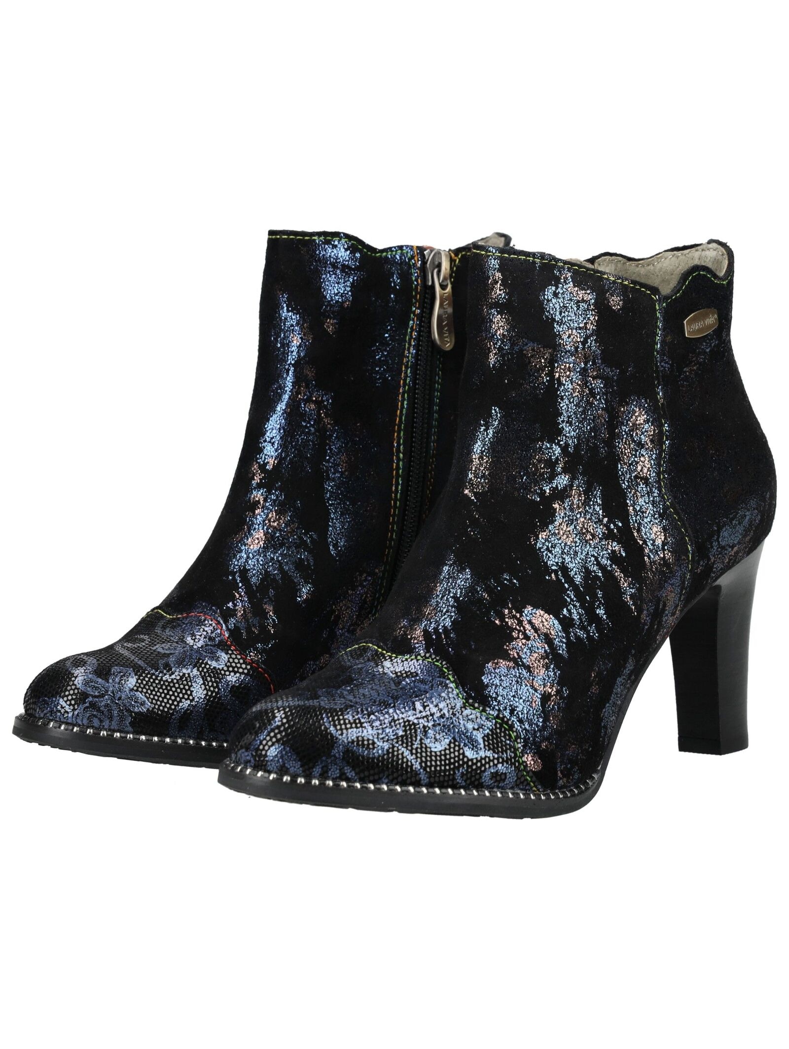 LAURA VITA High-Heel-Stiefelette »LAURA VITA Stiefelette Leder«