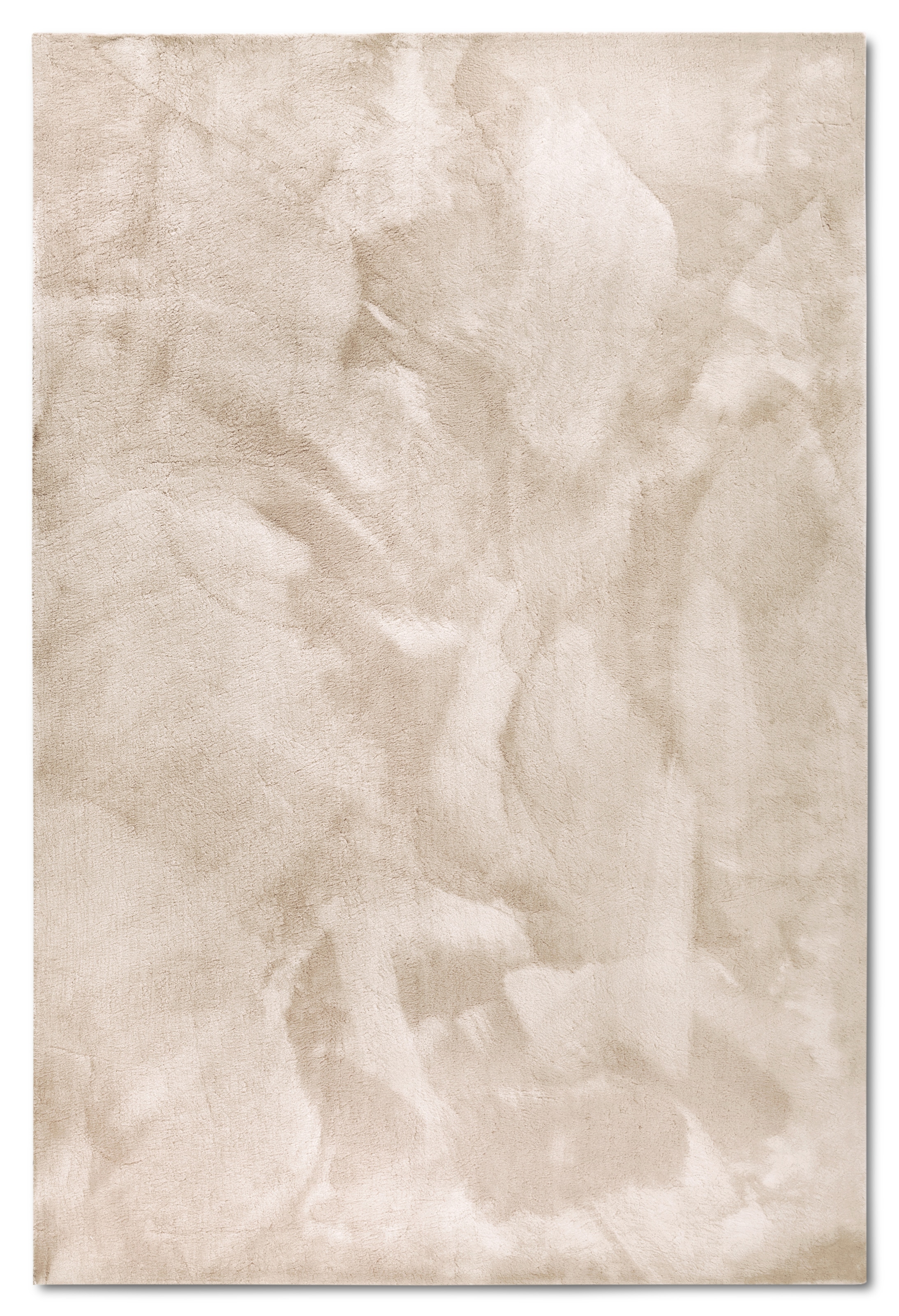 Villeroy & Boch Teppich »Leon«, rechteckig, 15 mm Höhe, Langflor, Shaggy, uni, flauschig weich, glänzend, Kaninchenfell Haptik