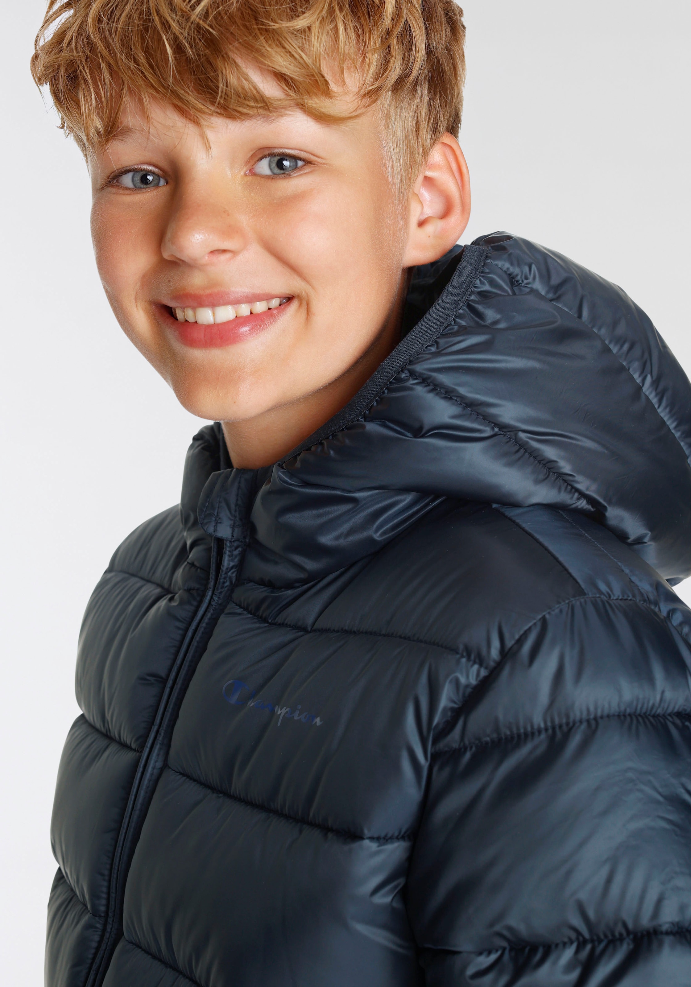 Champion Steppjacke »Outdoor Hooded Jacket mit BAUR Kinder«, für | Kapuze 