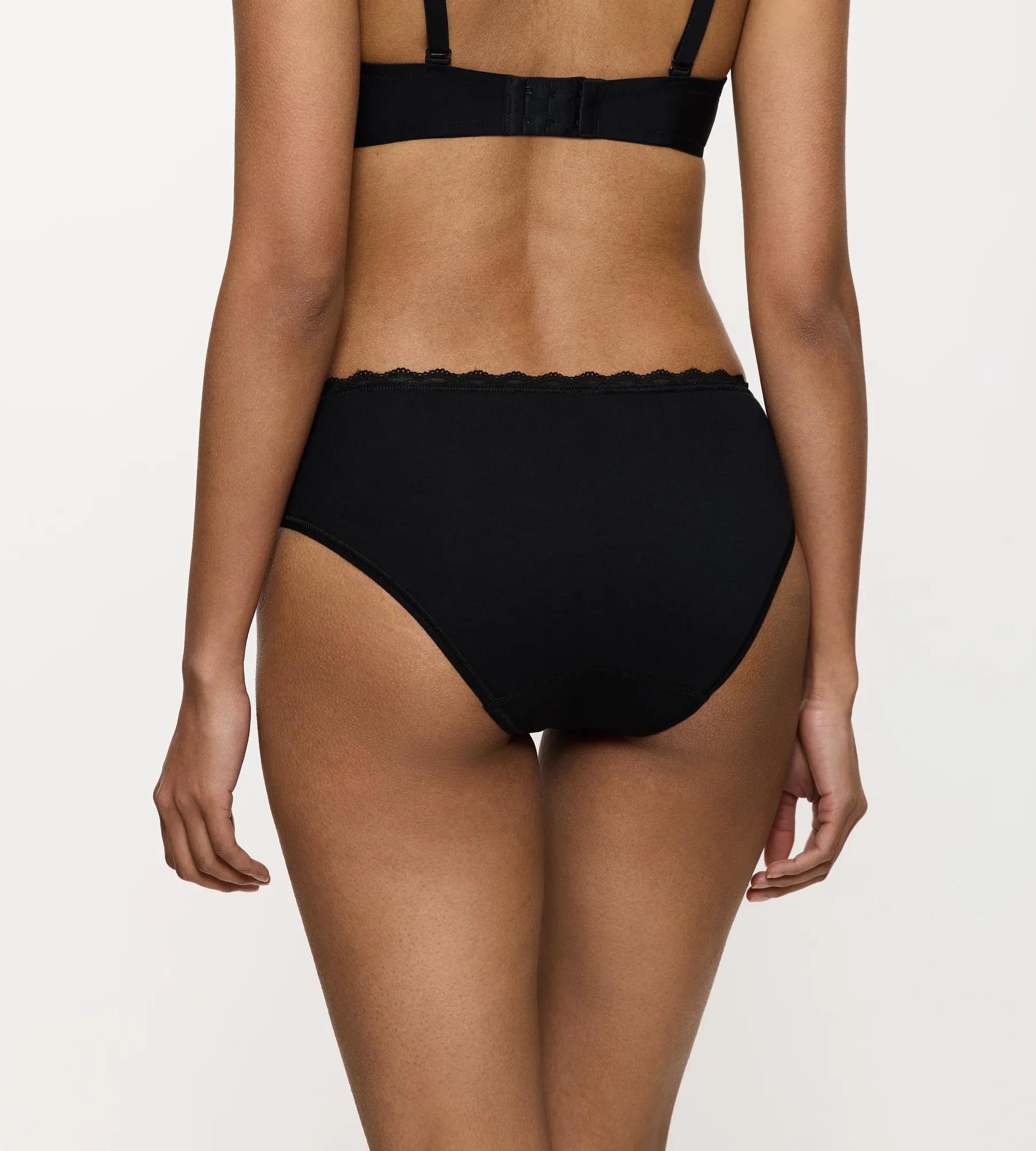 Triumph Tai-Slip »Feel Of Cotton« weich, ohne Seitennaht, schmales Spitzenband