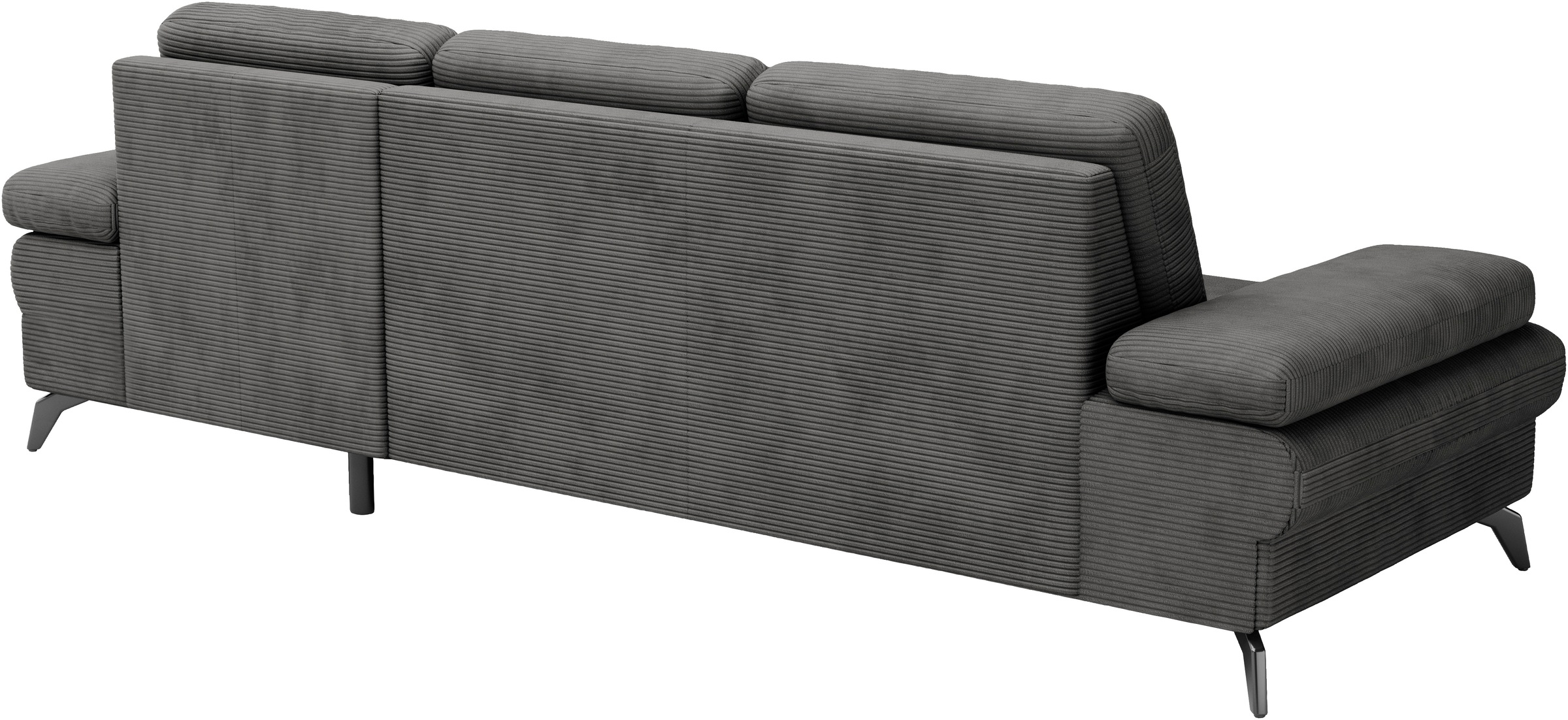 sit&more Ecksofa »Morris Jubi, L-Form«, inkl. Armteilfunktion und 1 Zierkissen, wahlweise mit Bettfunktion